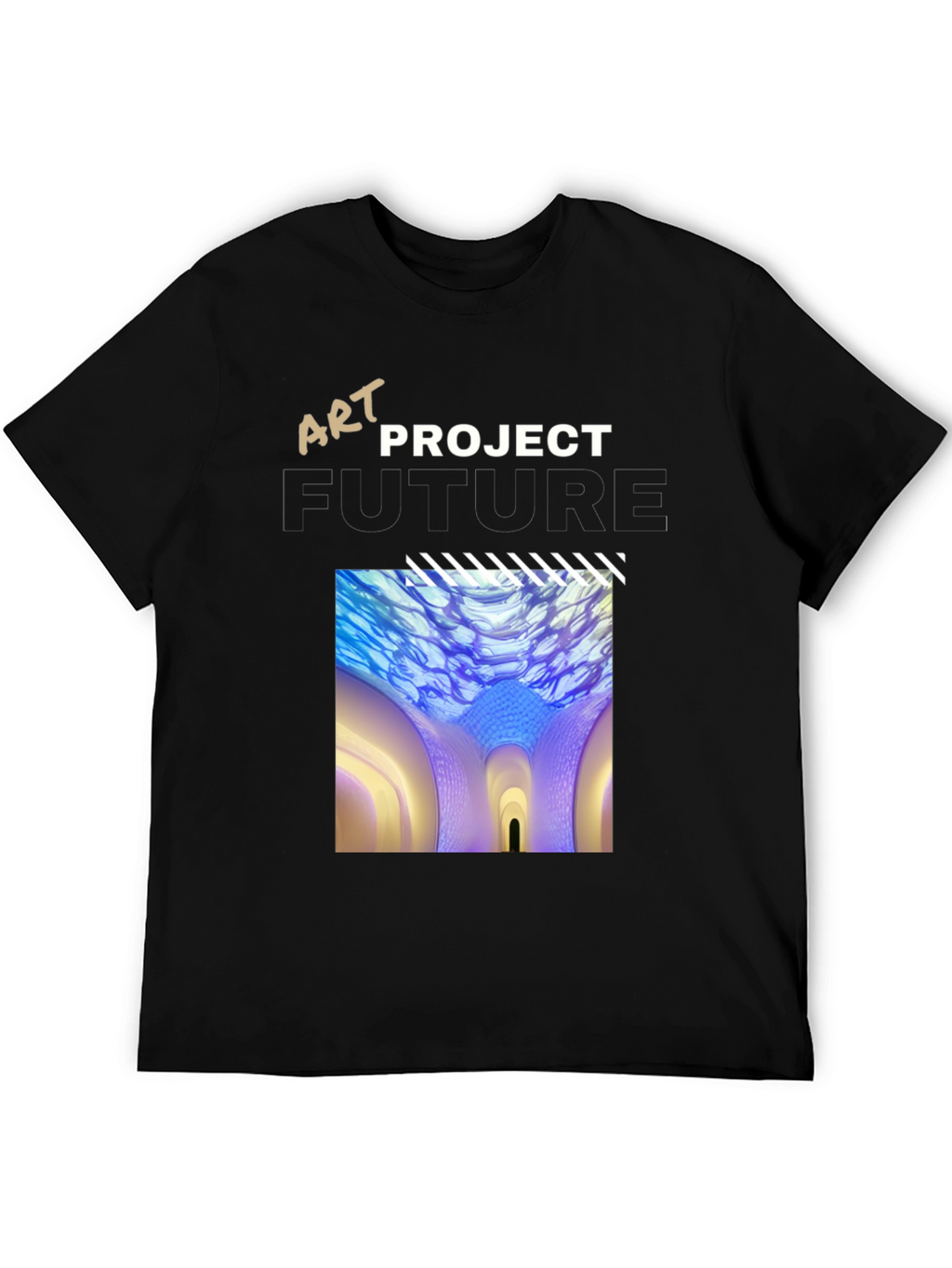 Art Project Future Black Graphic Tee