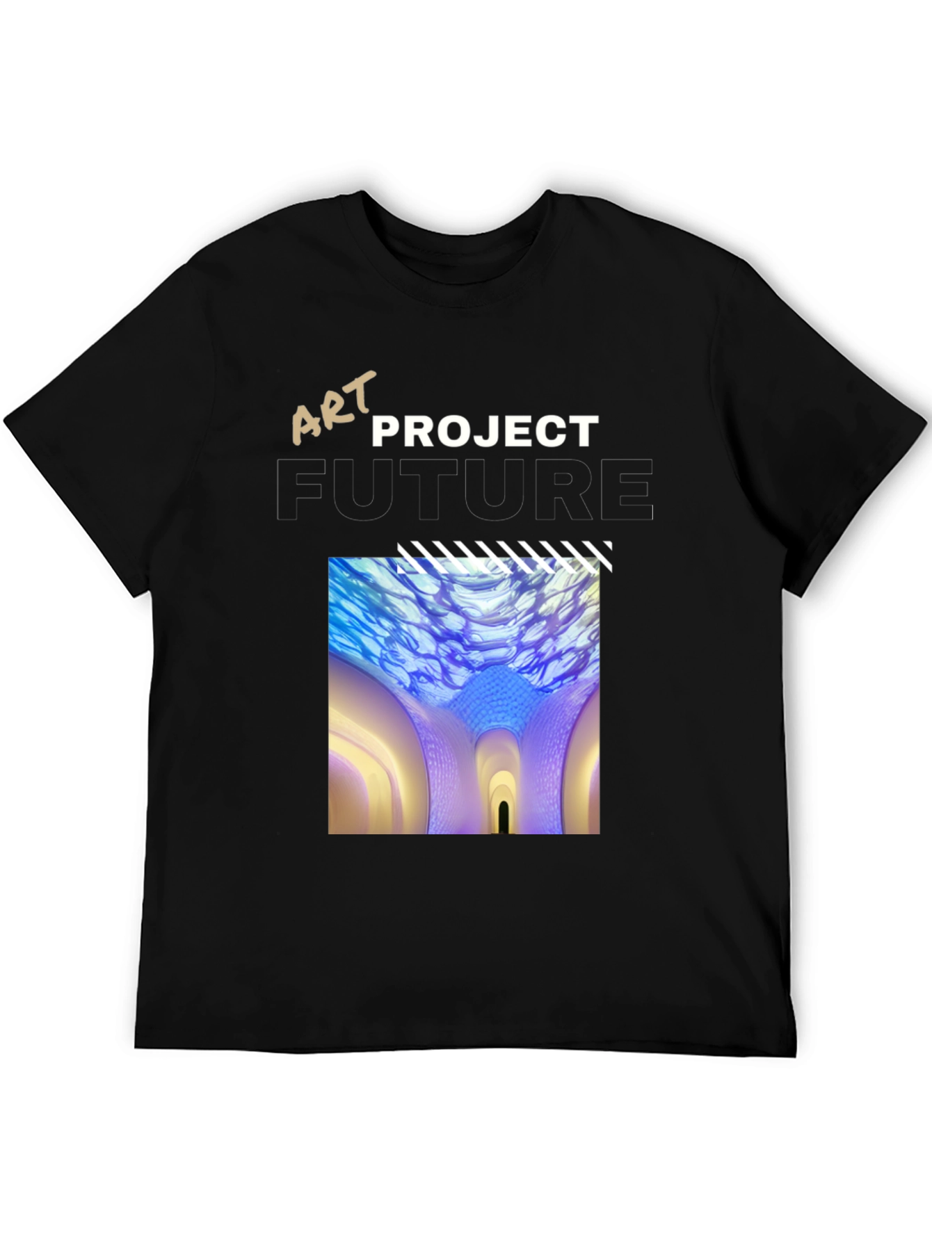 Art Project Future Black Graphic Tee