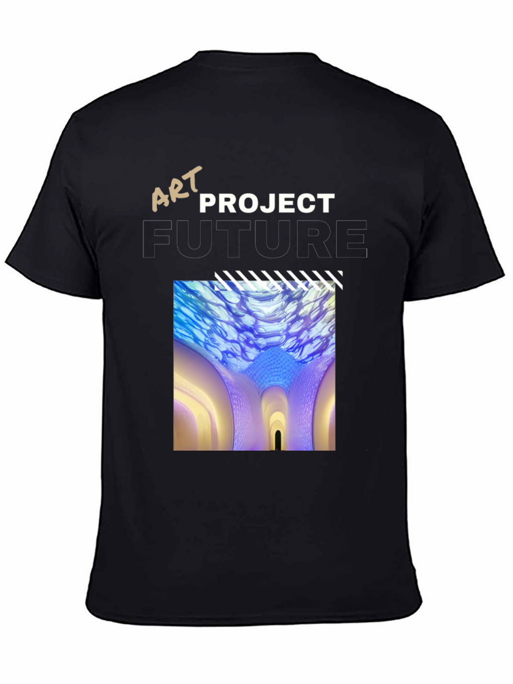 Art Project Future Black Graphic Tee