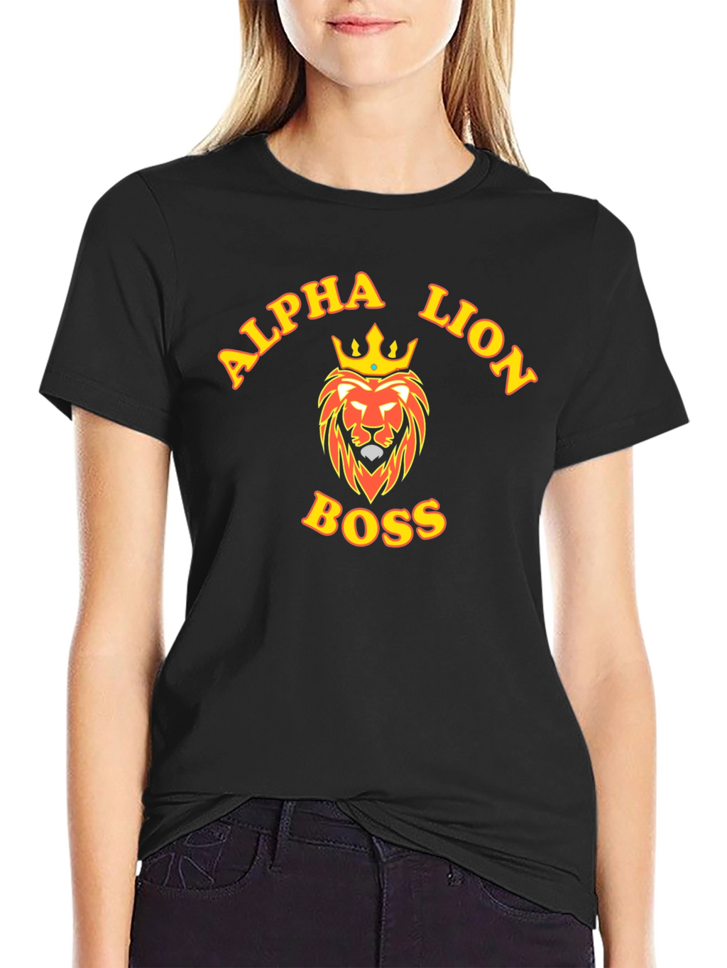 Alpha Lion Boss Graphic T-Shirt