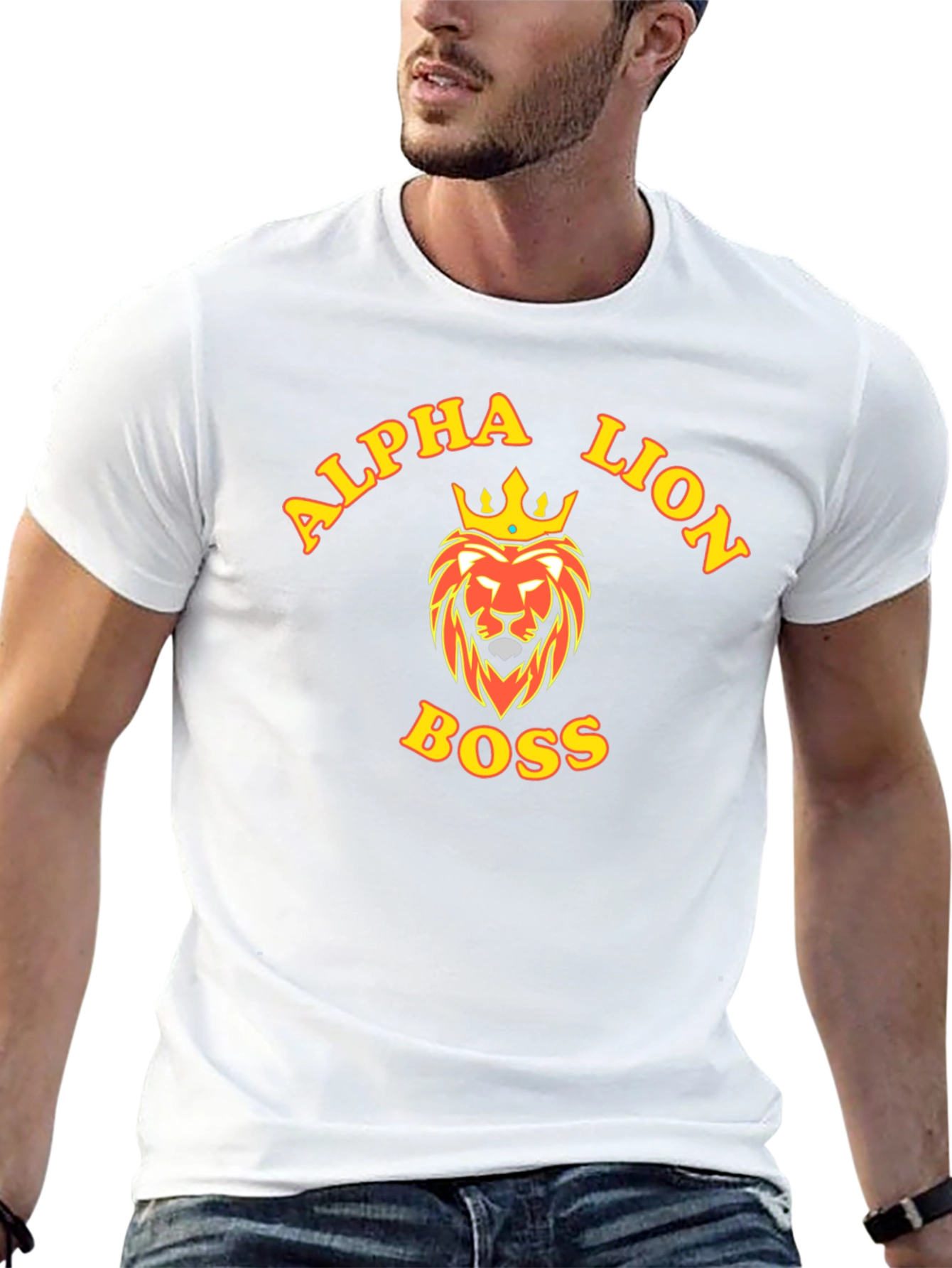 Alpha Lion Boss Graphic T-Shirt