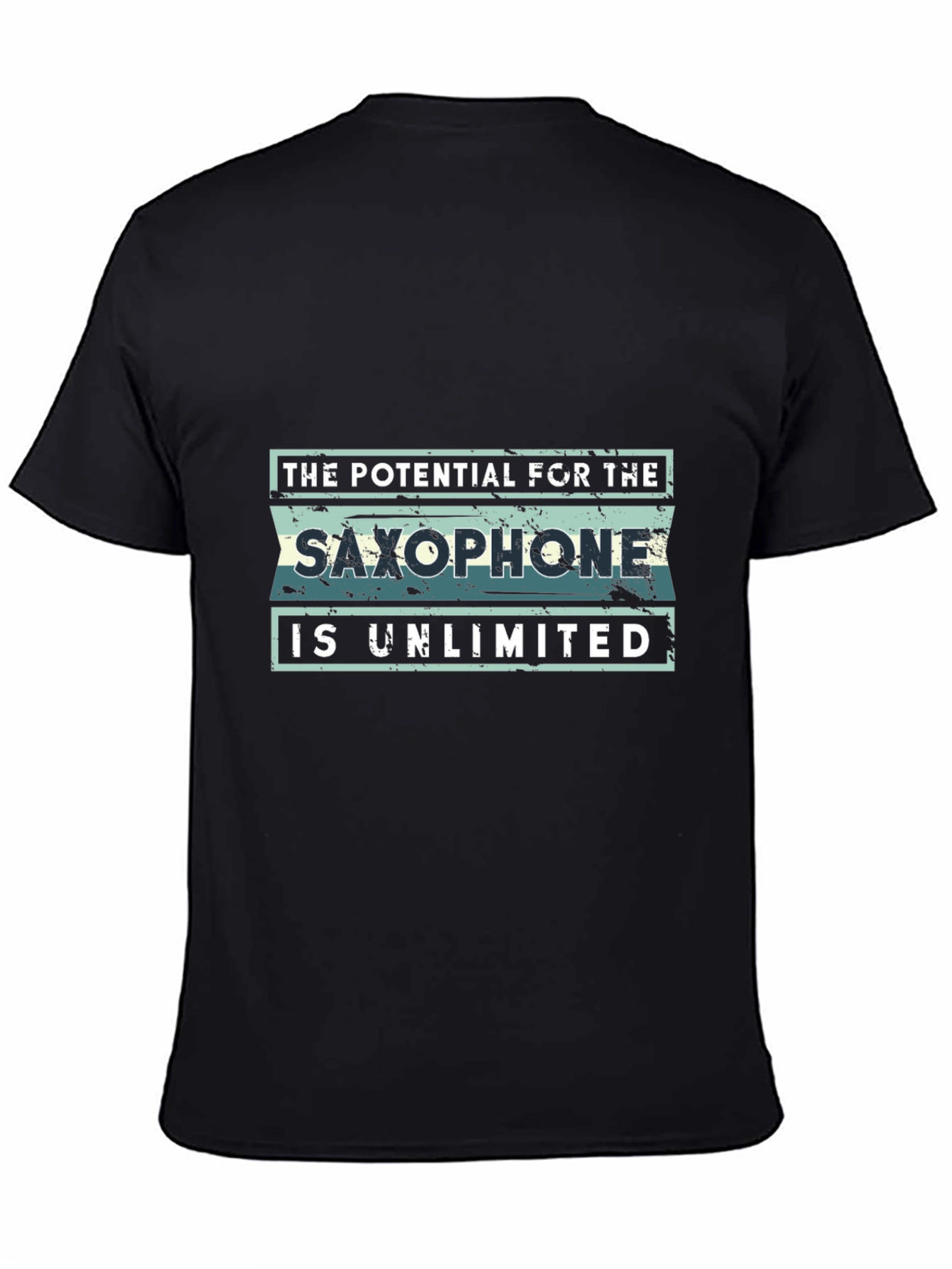 Saxophone Potential T-Shirt - Unlimited Design
