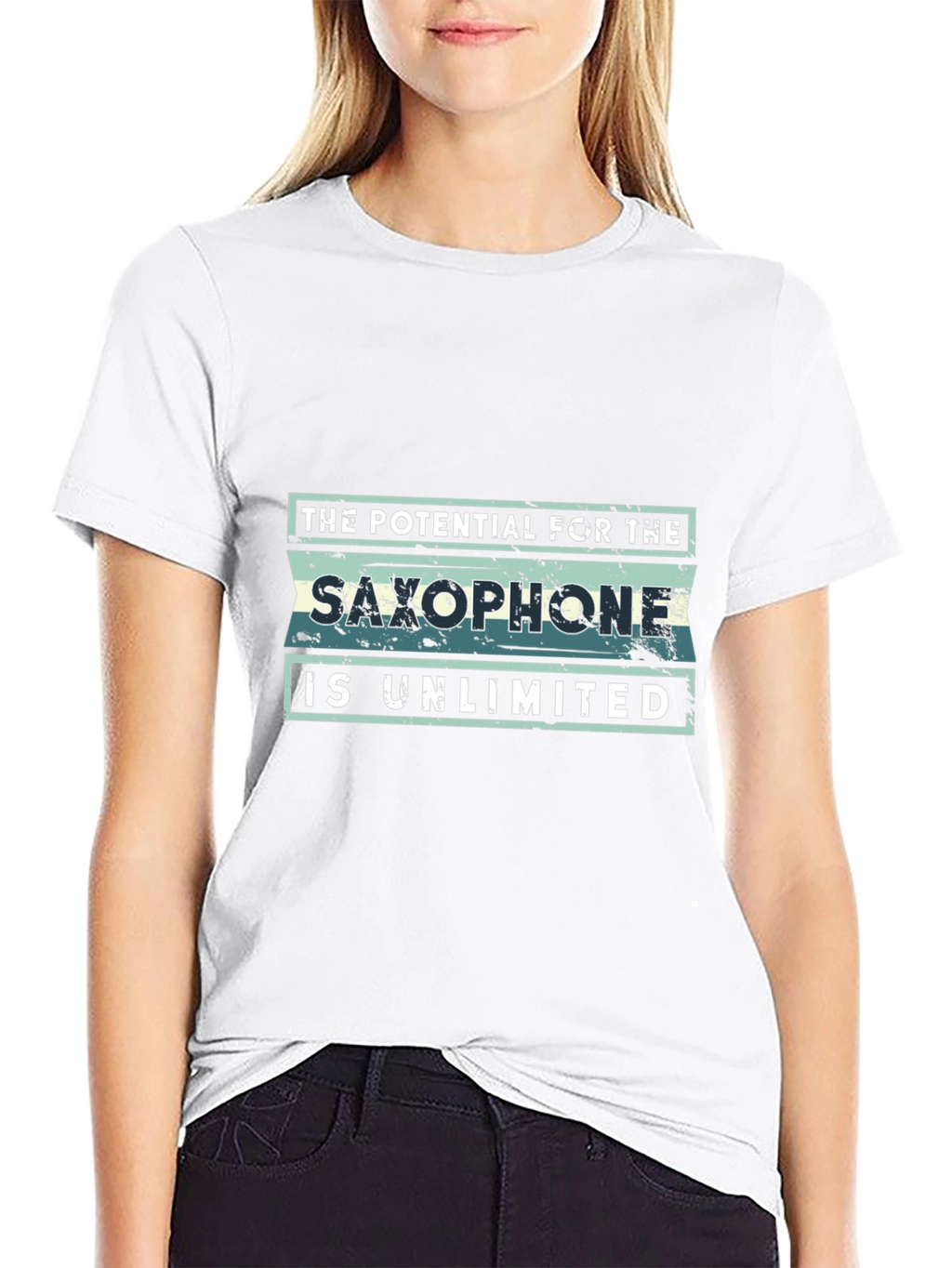 Saxophone Potential T-Shirt - Unlimited Design