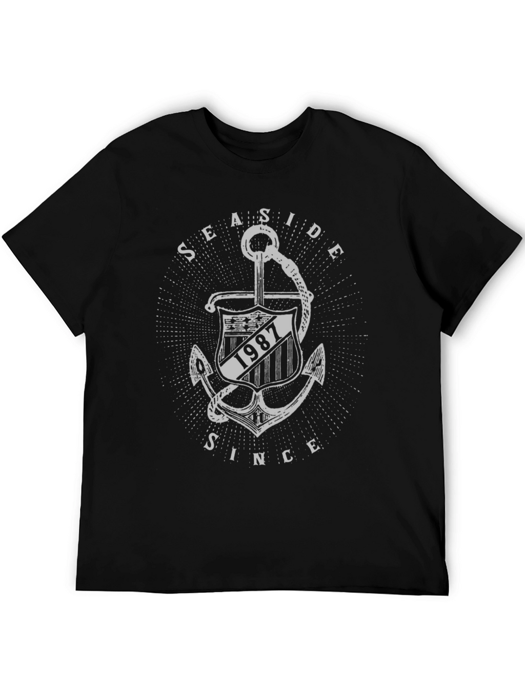 Seaside Since 1987 Anchor Graphic T-Shirt