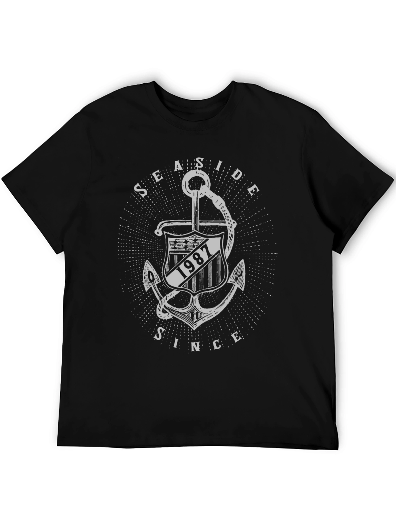 Seaside Since 1987 Anchor Graphic T-Shirt