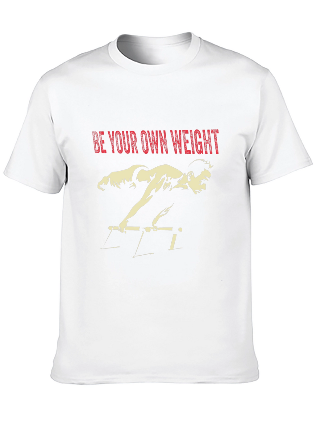 Be Your Own Weight Black Graphic Tee