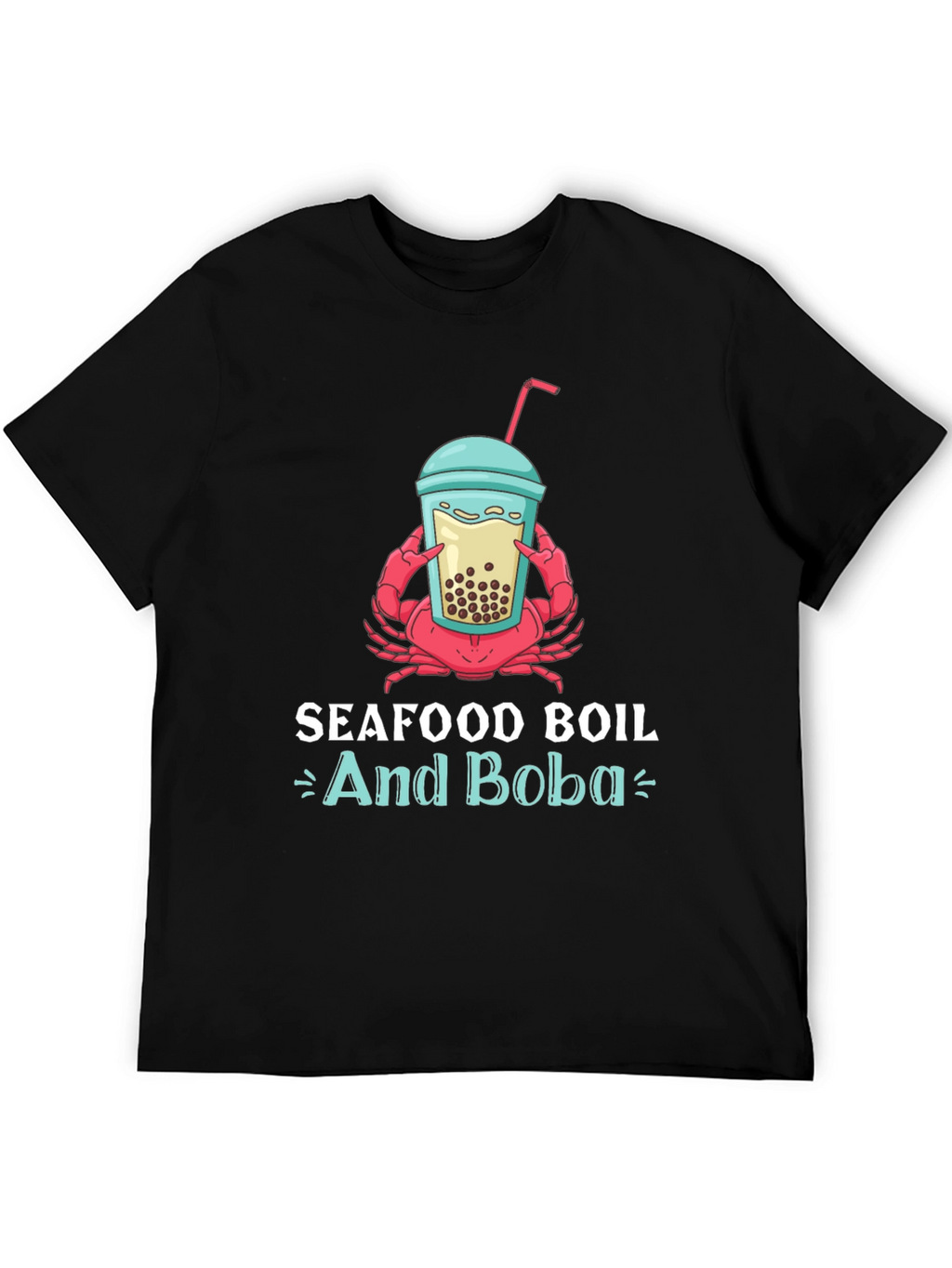 Seafood Boil and Boba T-Shirt