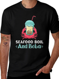Seafood Boil and Boba T-Shirt