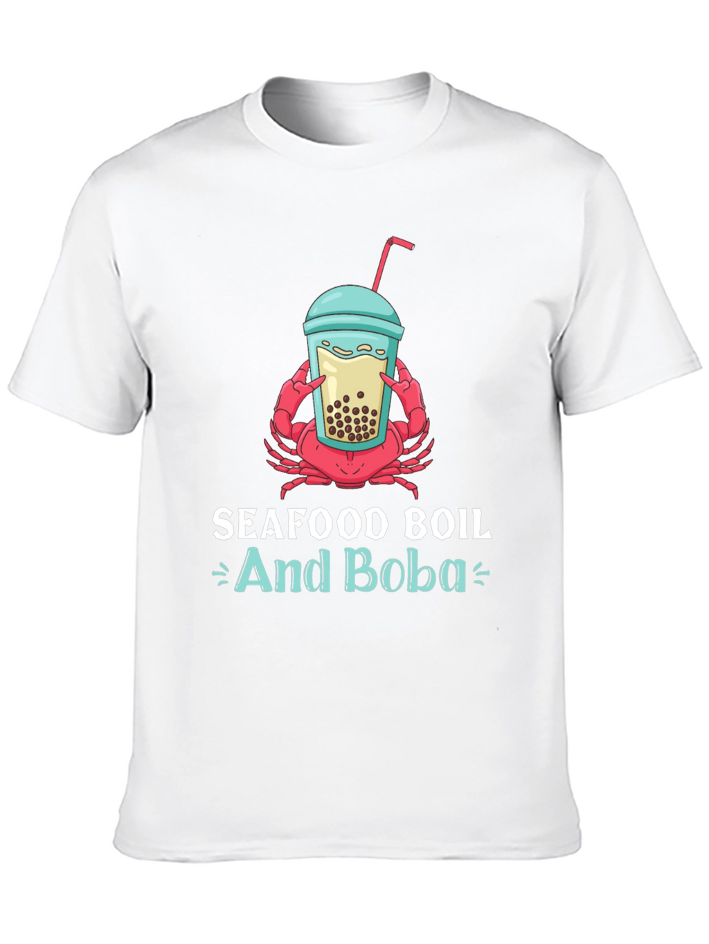Seafood Boil and Boba T-Shirt