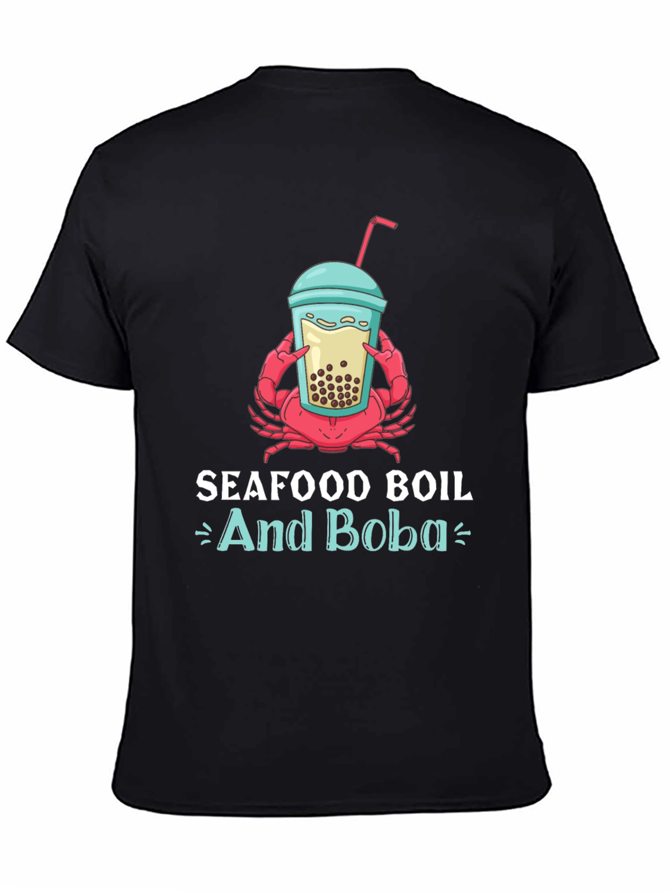 Seafood Boil and Boba T-Shirt