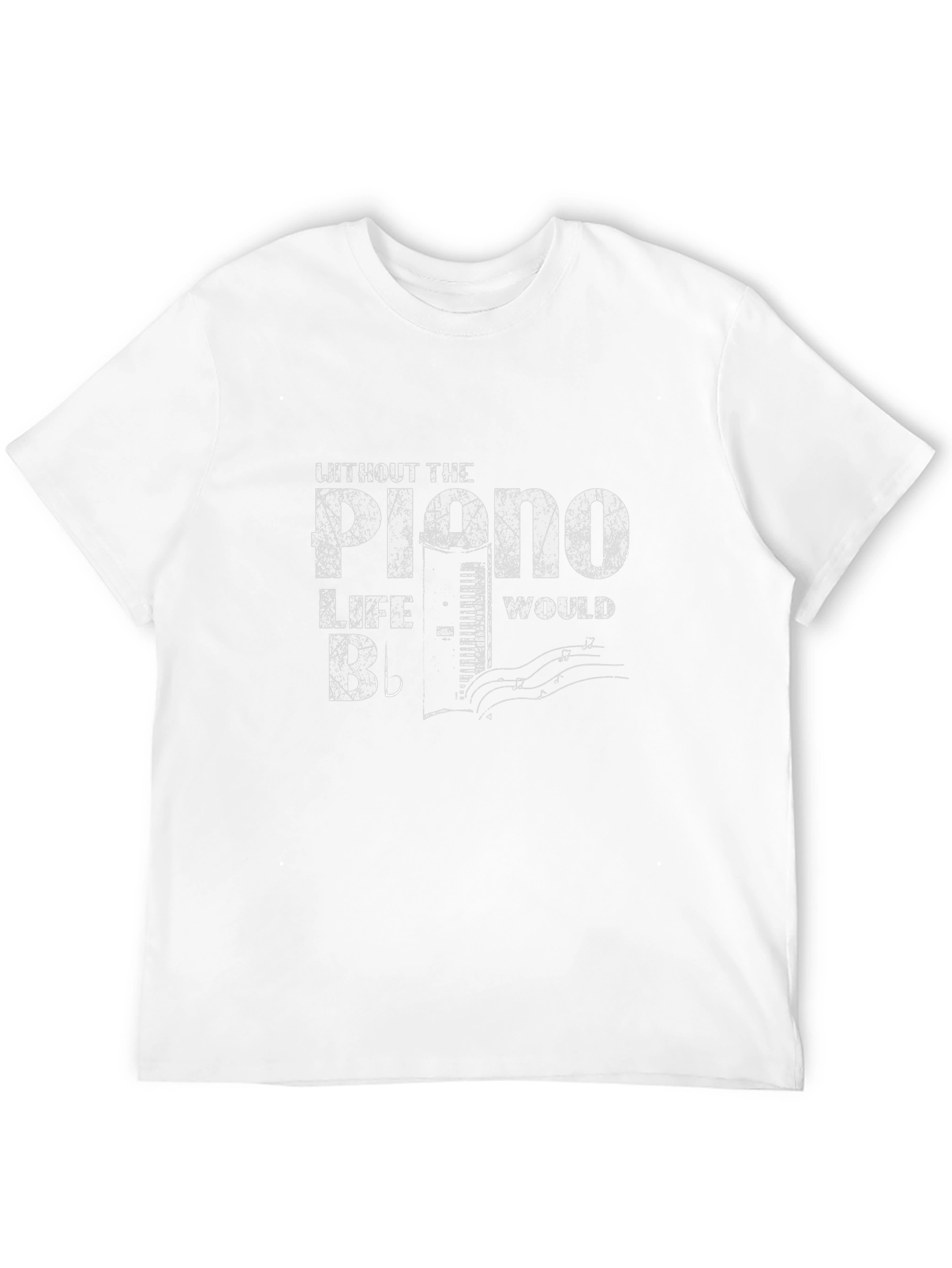 Piano Life T-Shirt - Music Lover Tee