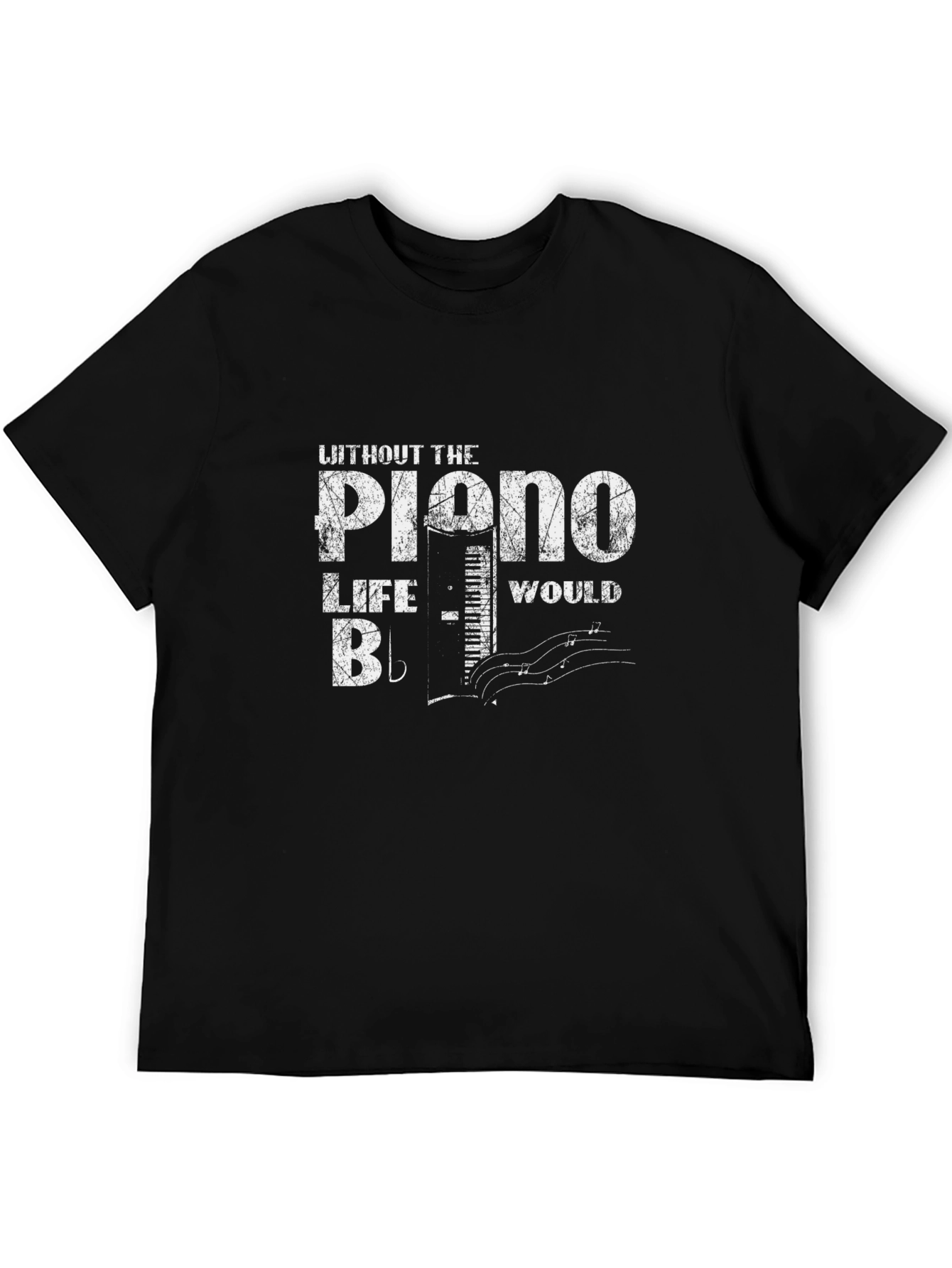 Piano Life T-Shirt - Music Lover Tee