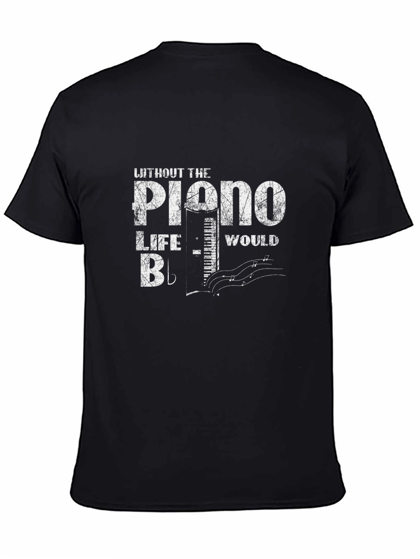Piano Life T-Shirt - Music Lover Tee