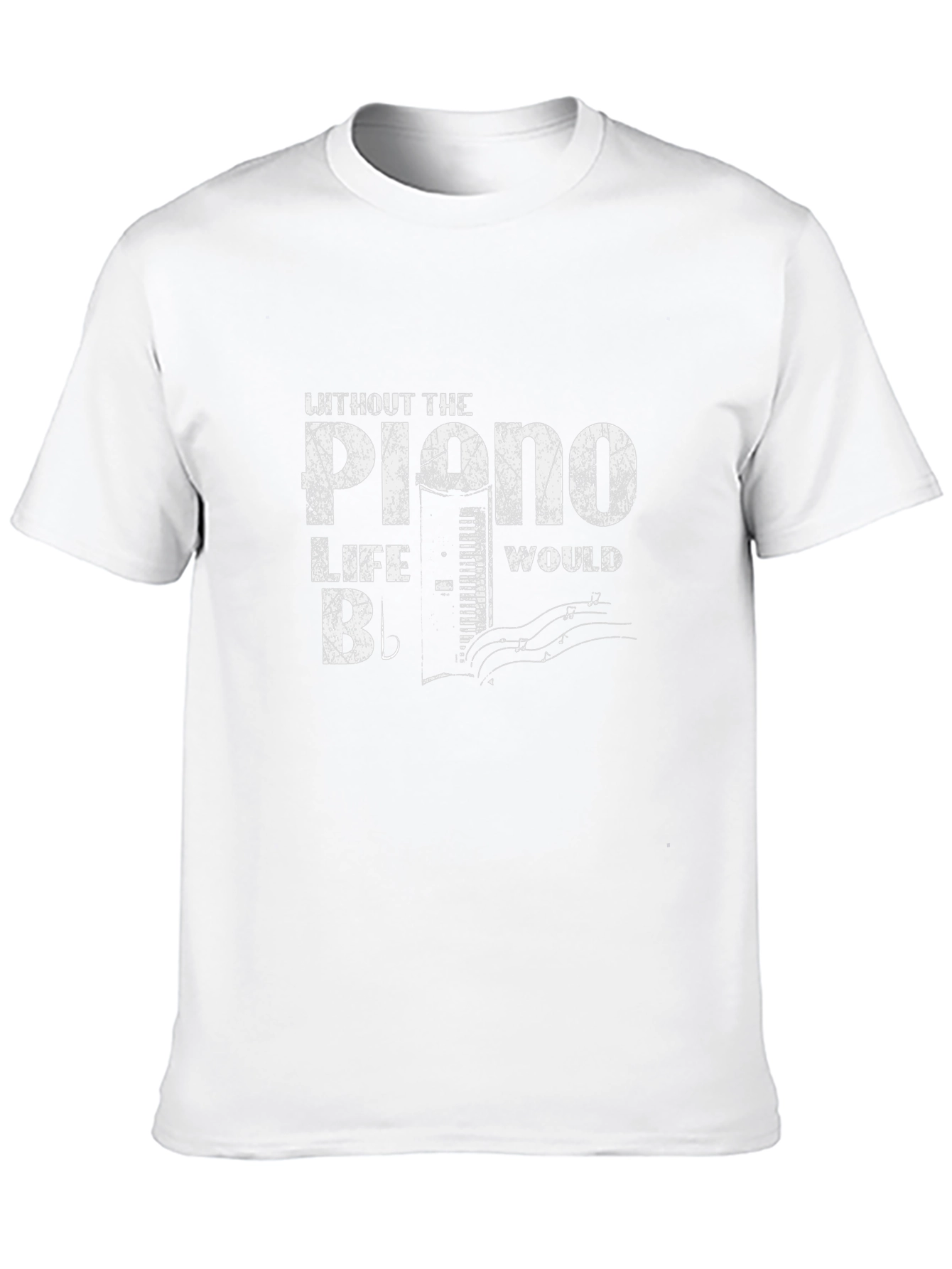 Piano Life T-Shirt - Music Lover Tee