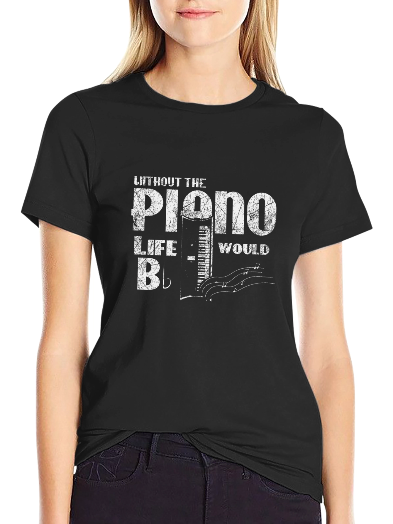Piano Life T-Shirt - Music Lover Tee