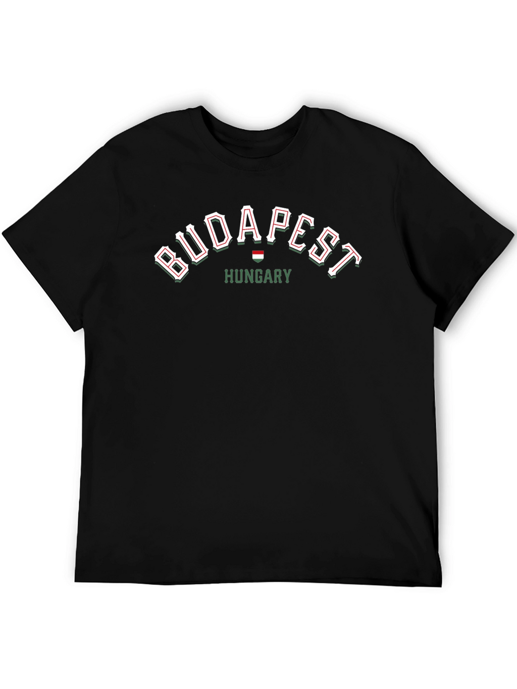 Budapest Hungary Black T-Shirt
