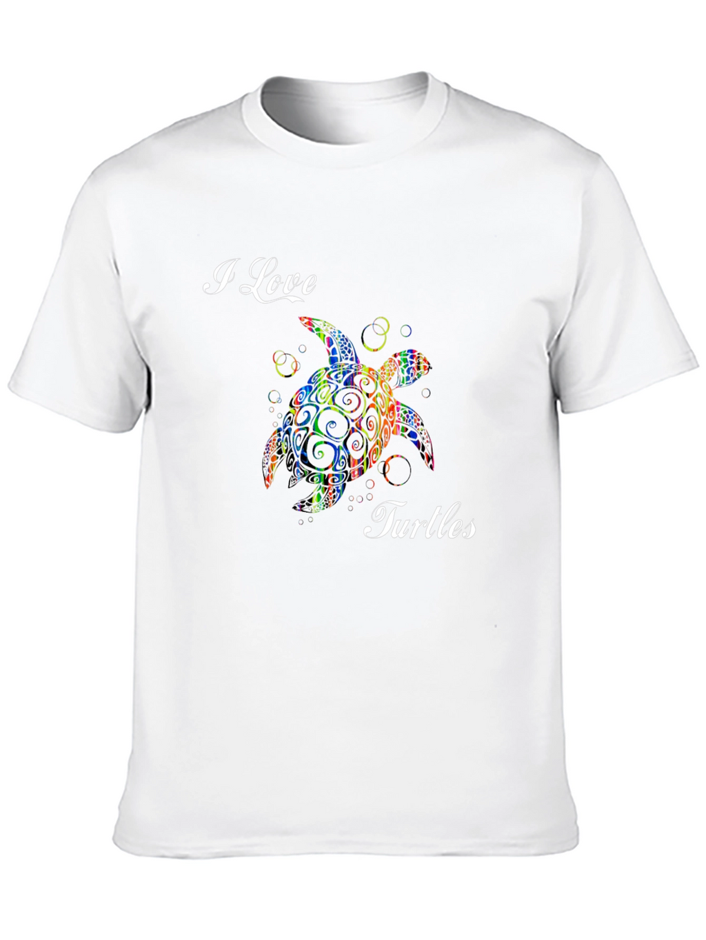 I Love Turtles Graphic Tee