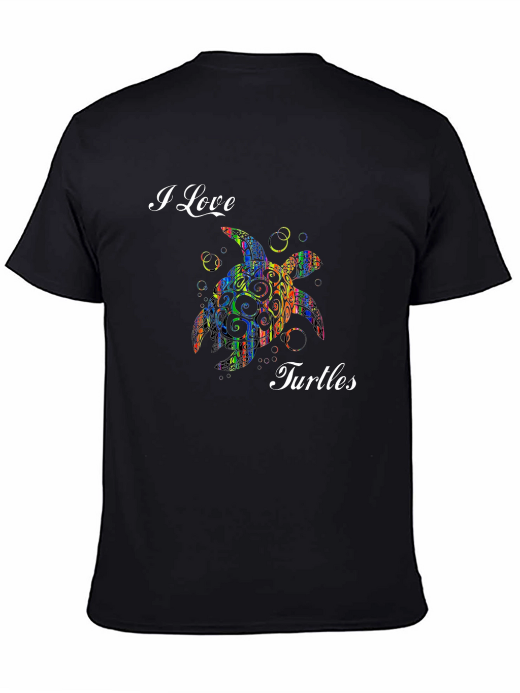 I Love Turtles Graphic Tee