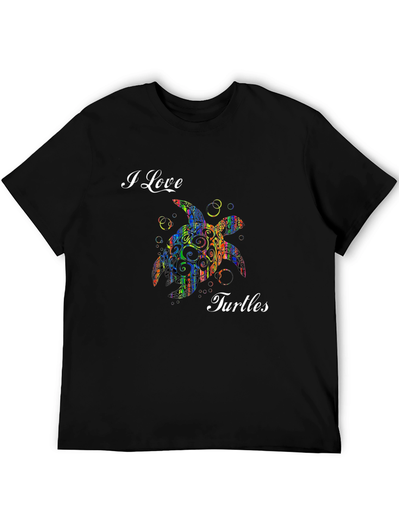 I Love Turtles Graphic Tee