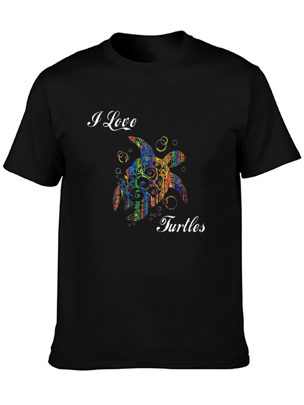 I Love Turtles Graphic Tee