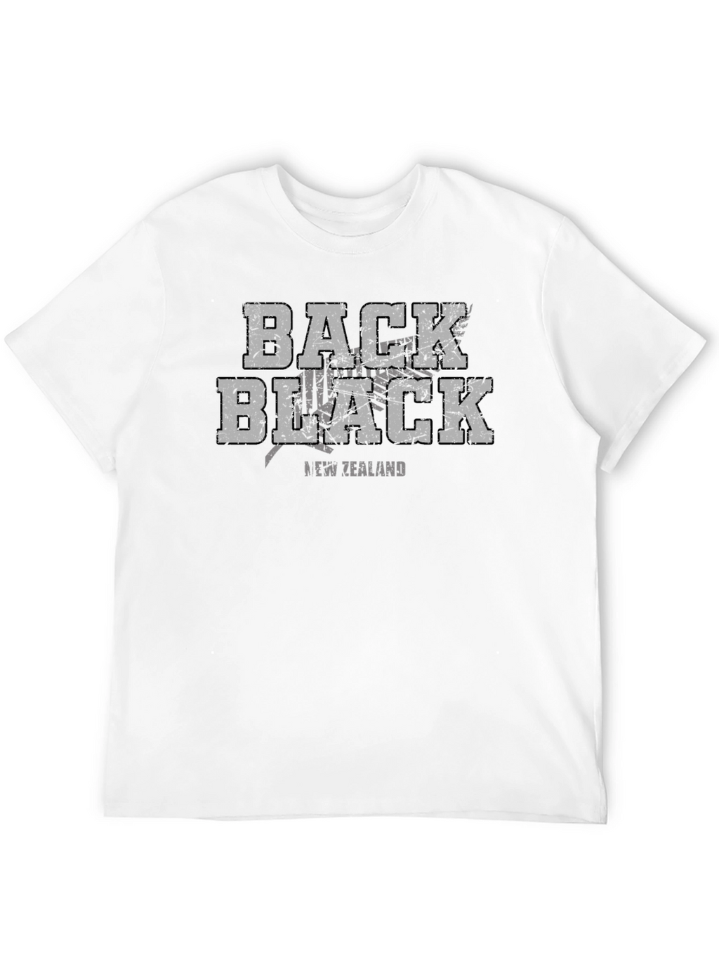 Back Black New Zealand Graphic Tee