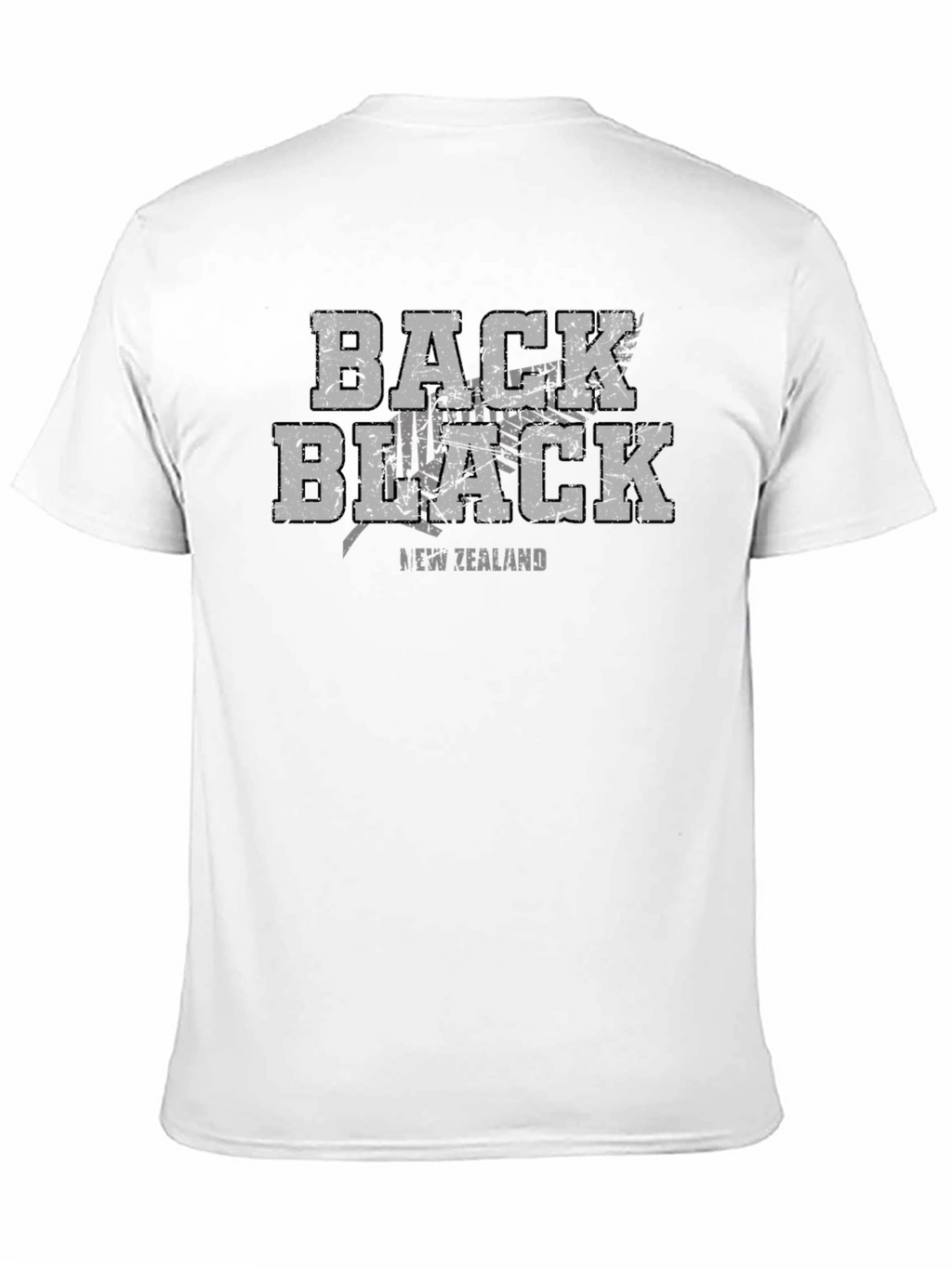 Back Black New Zealand Graphic Tee