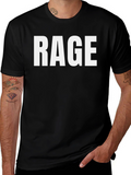 Rage Graphic Tee - Bold Statement T-Shirt