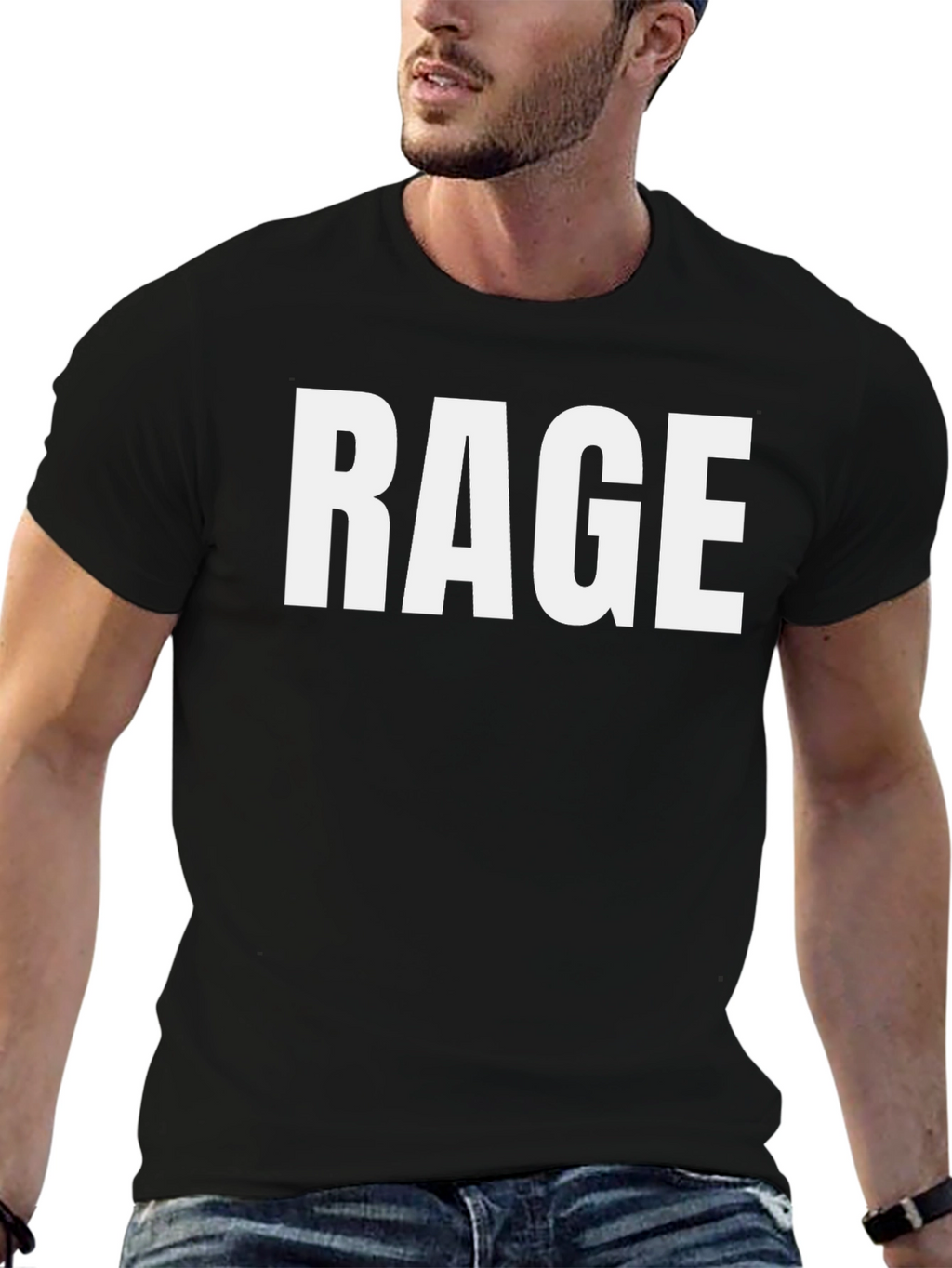 Rage Graphic Tee - Bold Statement T-Shirt