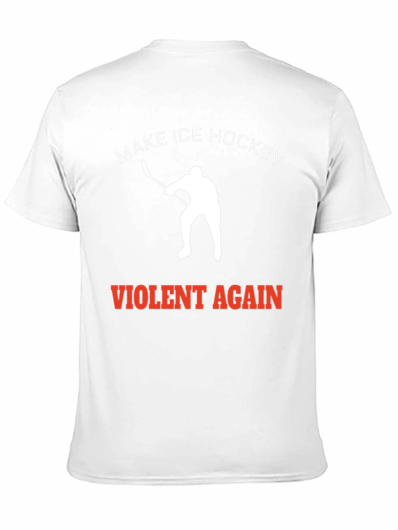 Make Ice Hockey Violent Again Black Tee