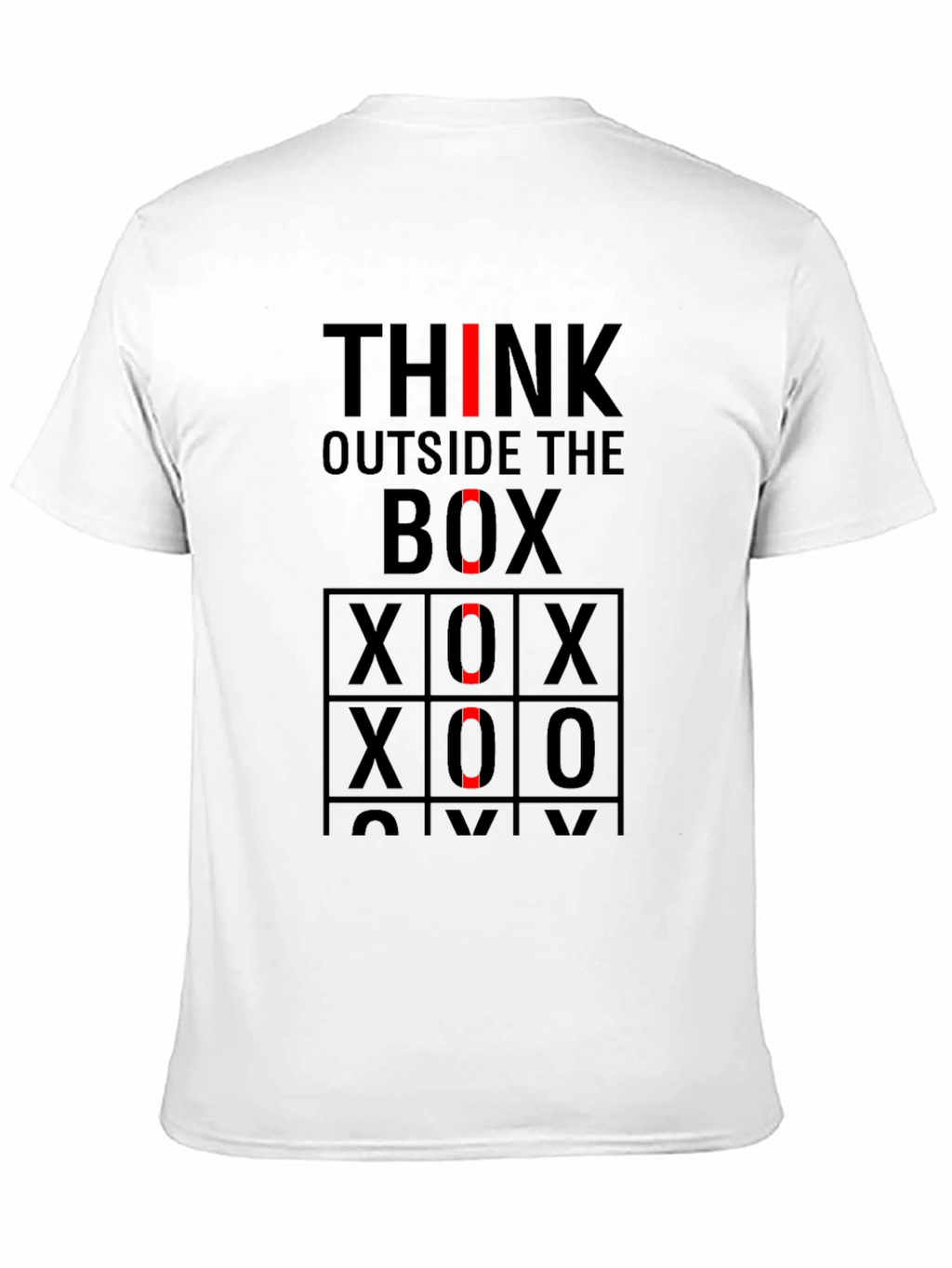 Think Outside the Box Novelty Graphic Tee