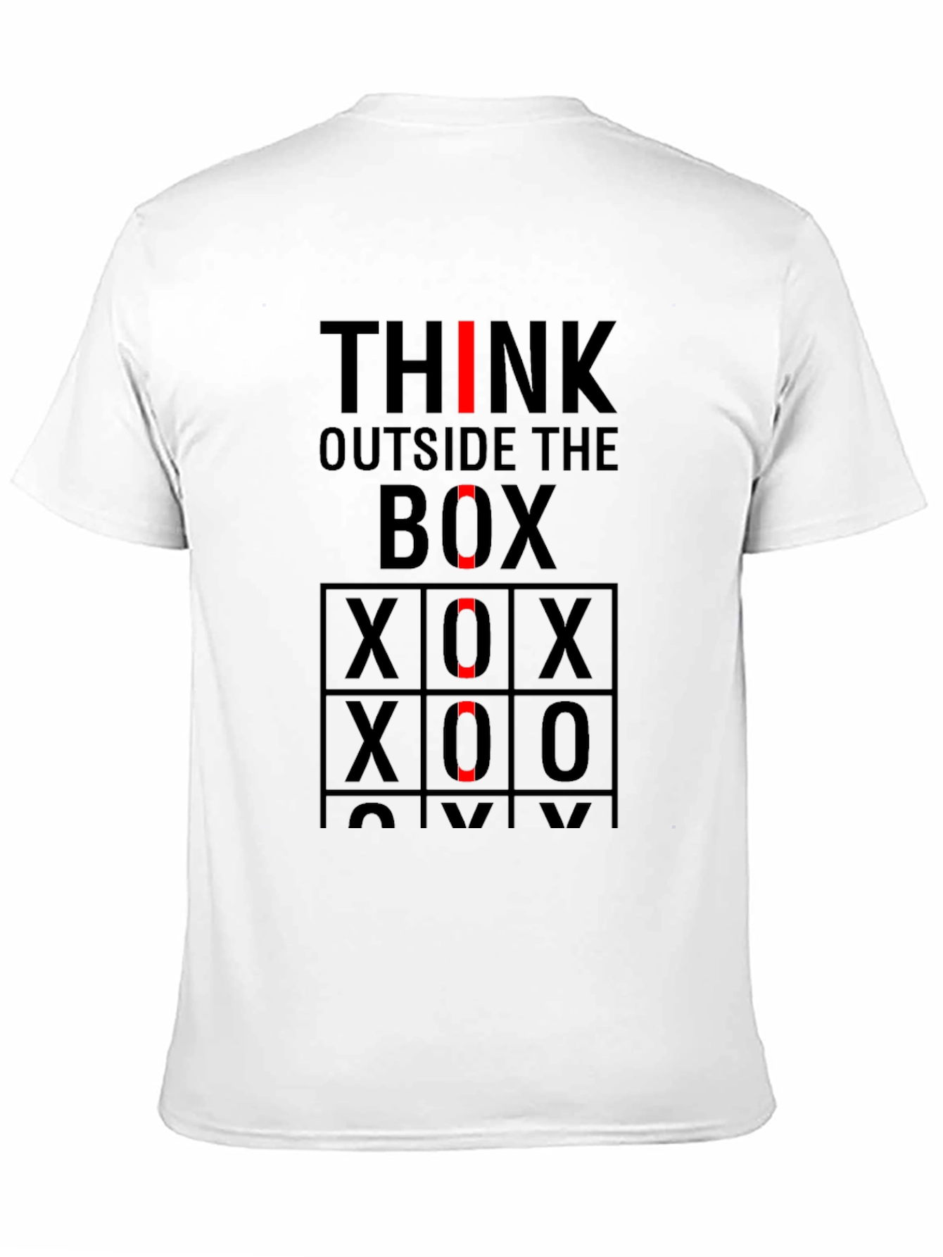 Think Outside the Box Novelty Graphic Tee