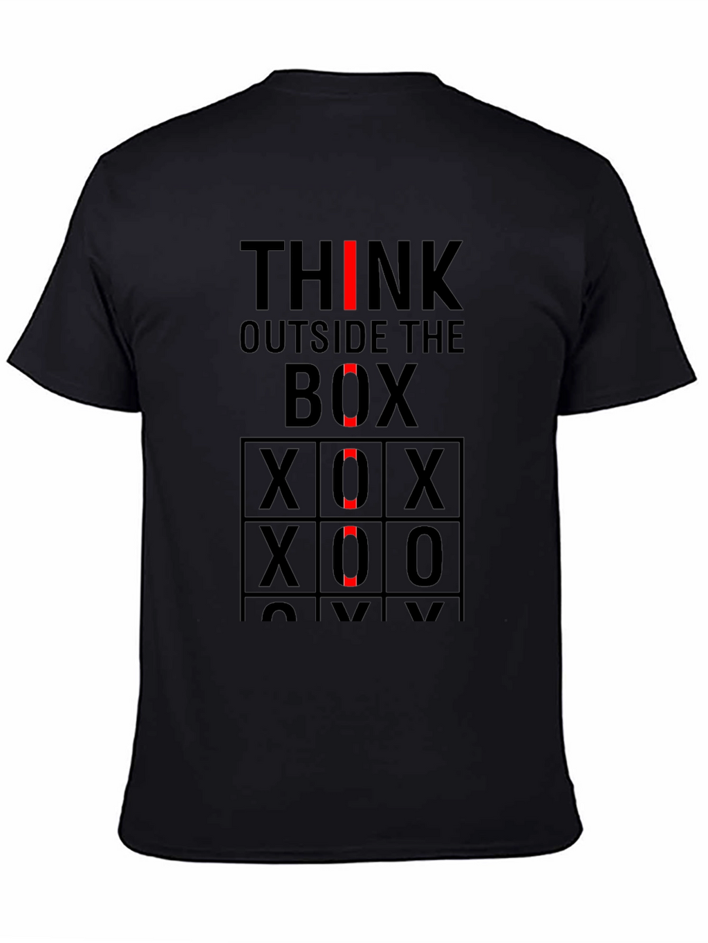Think Outside the Box Novelty Graphic Tee