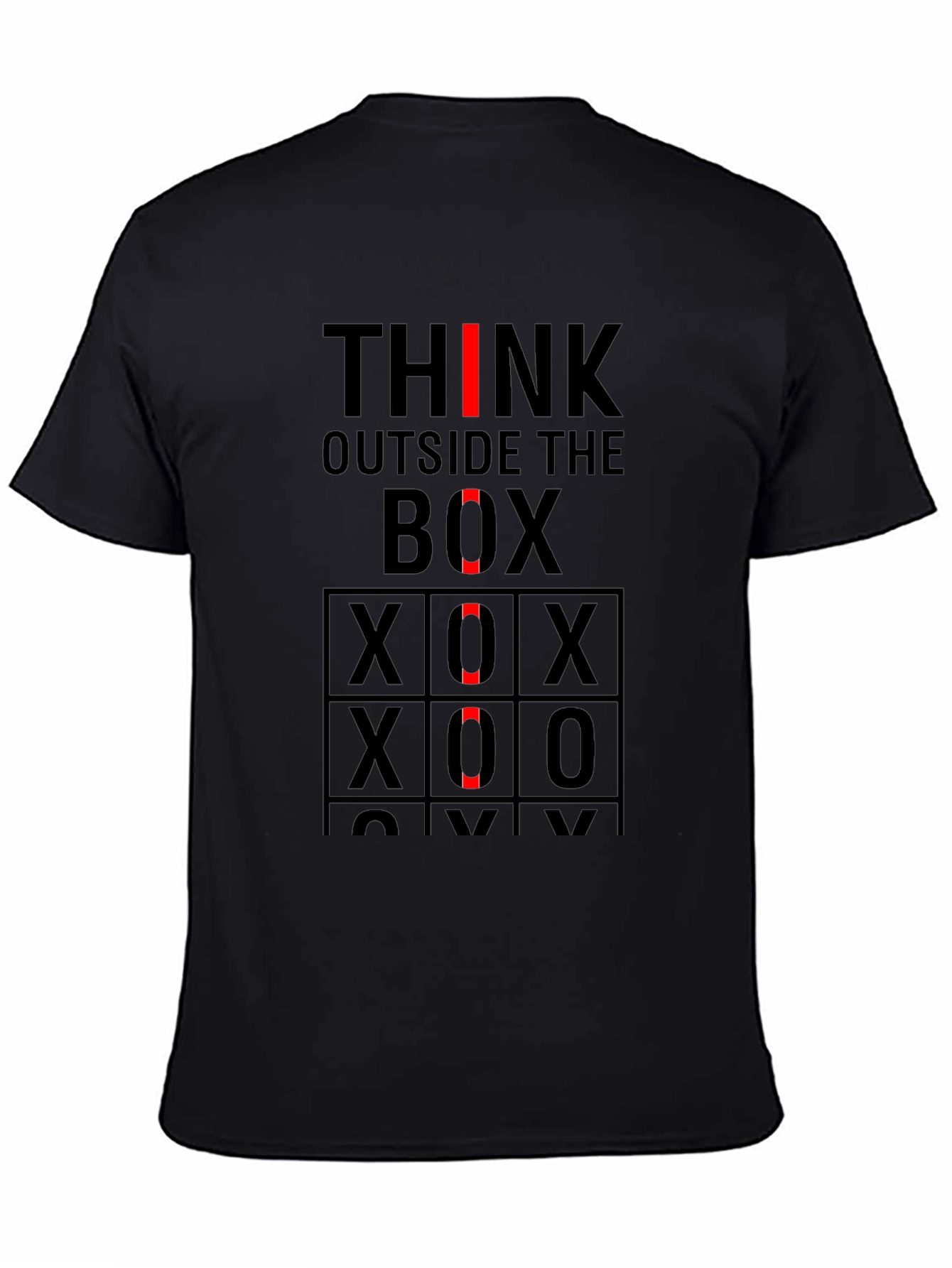 Think Outside the Box Novelty Graphic Tee