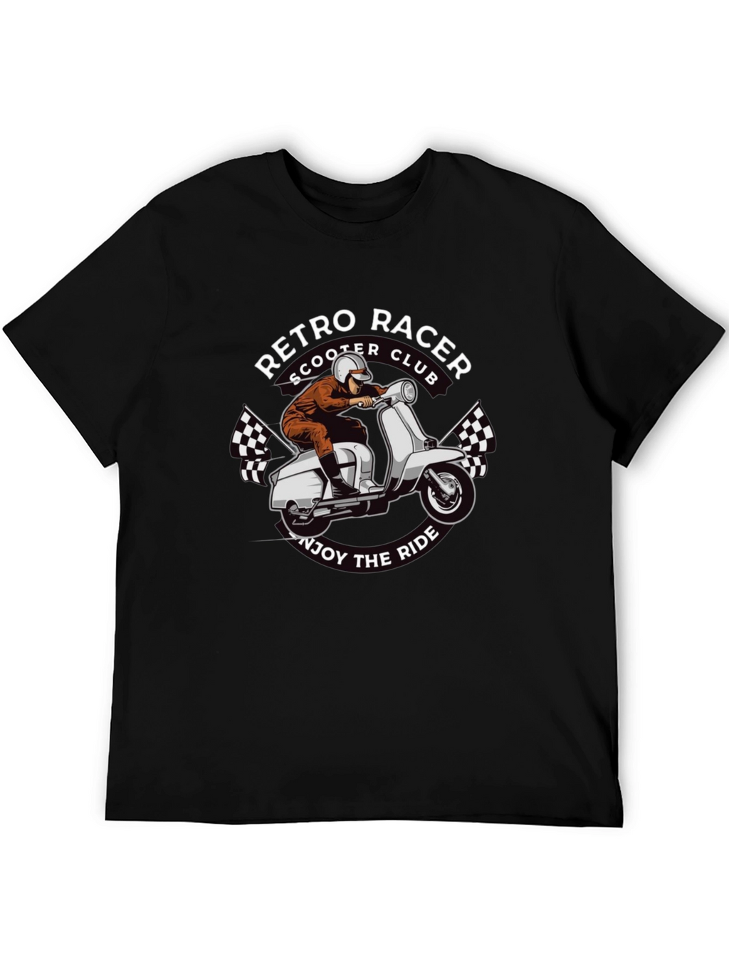 Retro Racer Scooter Club T-Shirt