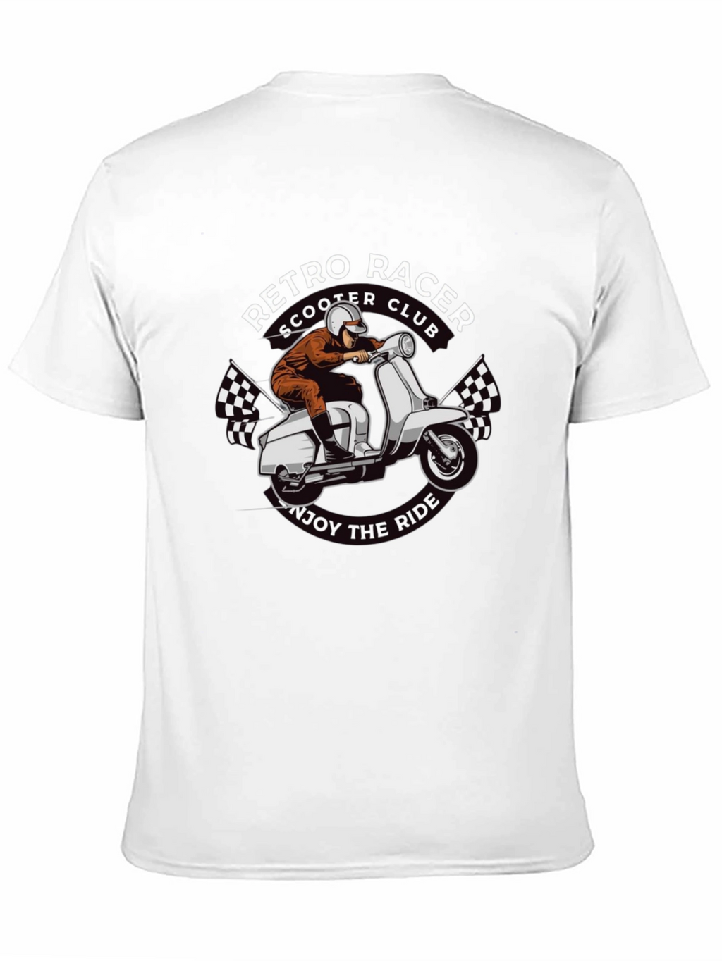Retro Racer Scooter Club T-Shirt