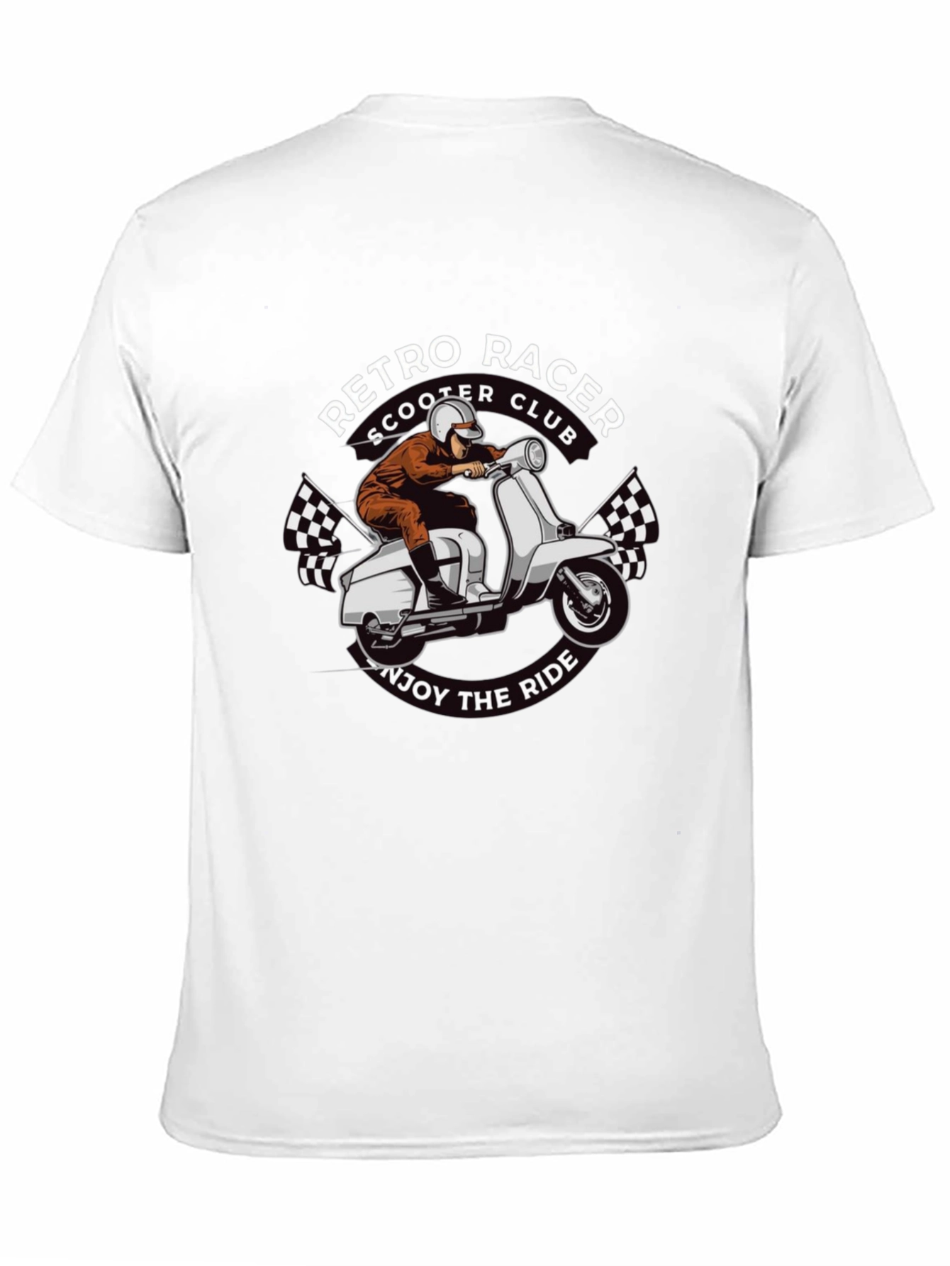 Retro Racer Scooter Club T-Shirt