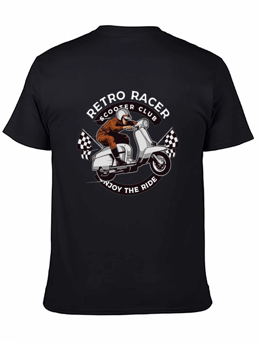 Retro Racer Scooter Club T-Shirt