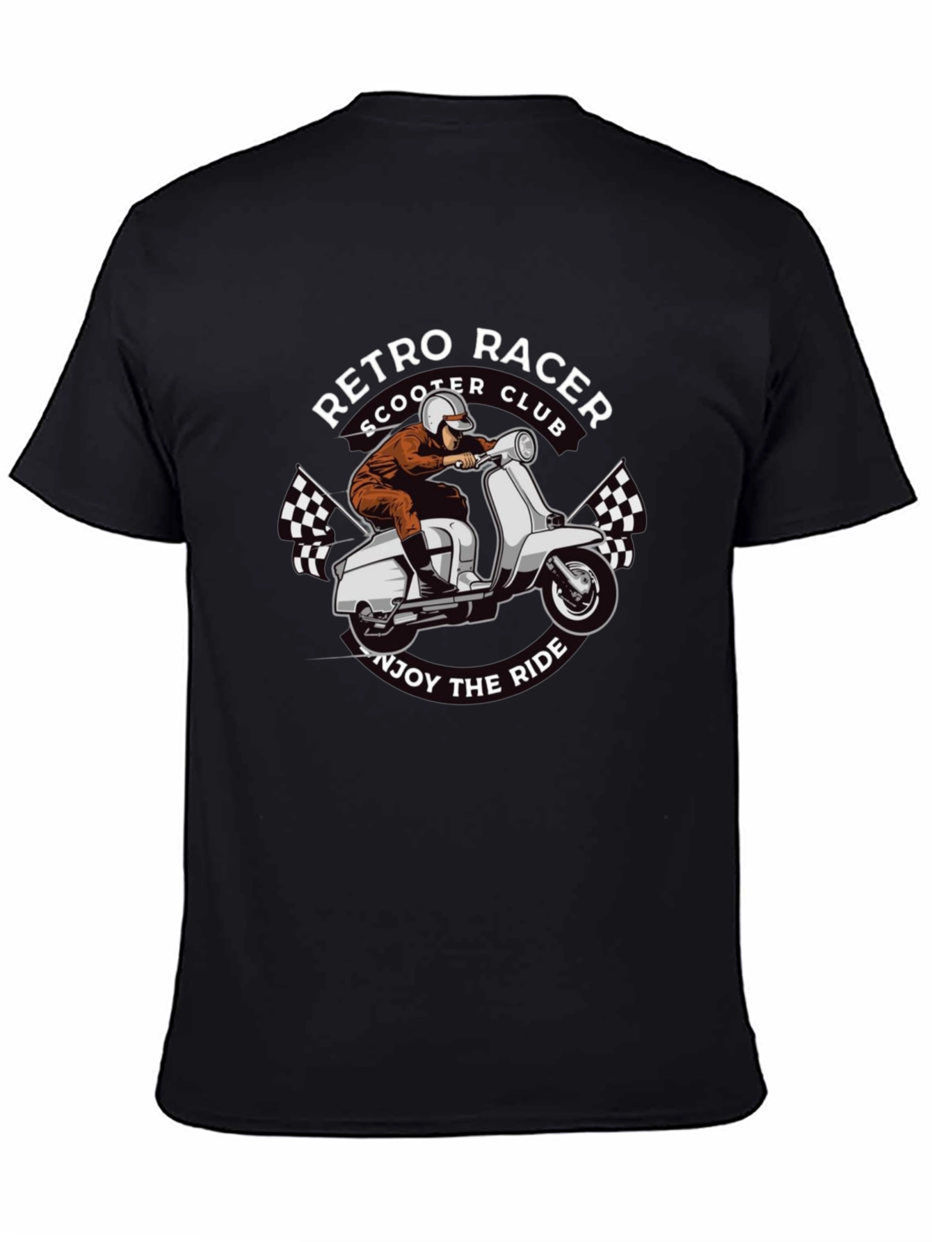 Retro Racer Scooter Club T-Shirt