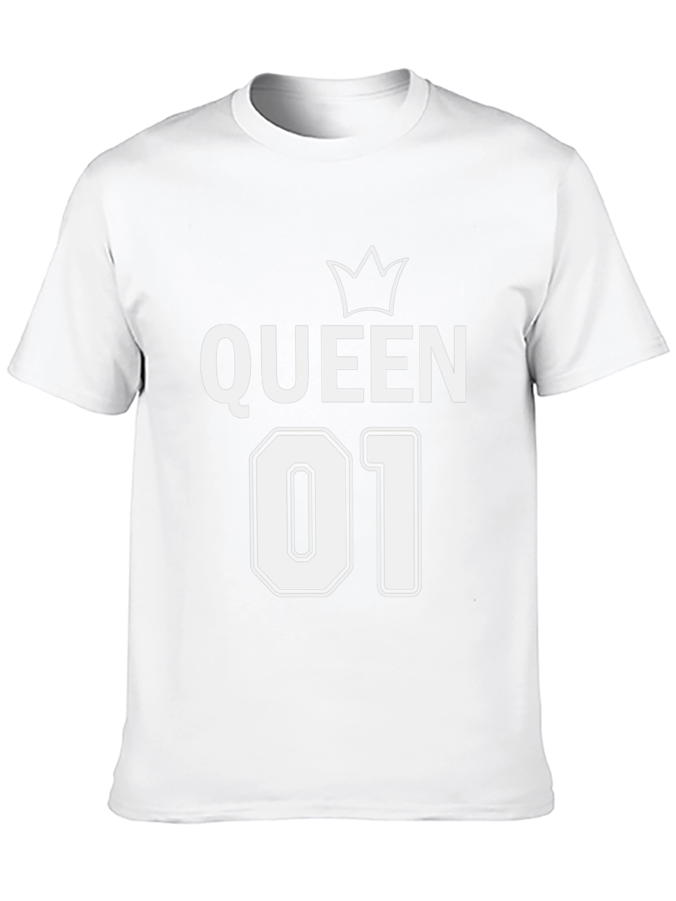 Queen 01 Black Graphic T-Shirt