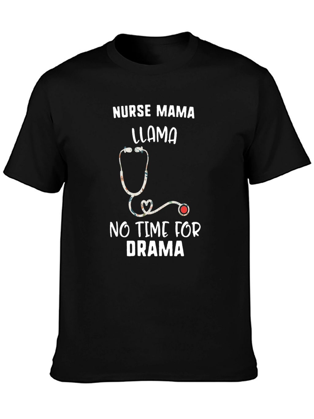 Nurse Mama Llama Graphic Tee