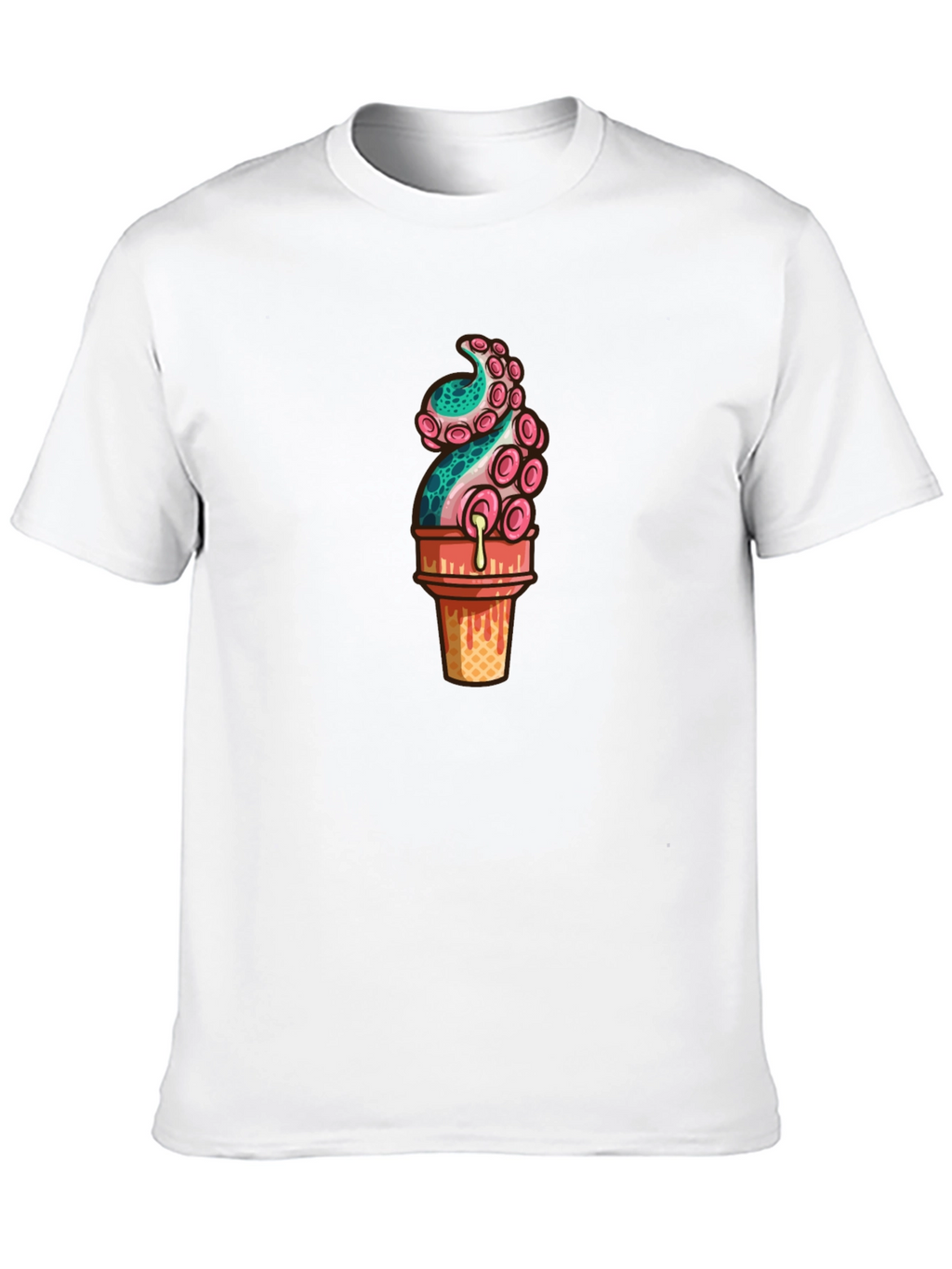Octopus Ice Cream Graphic Tee