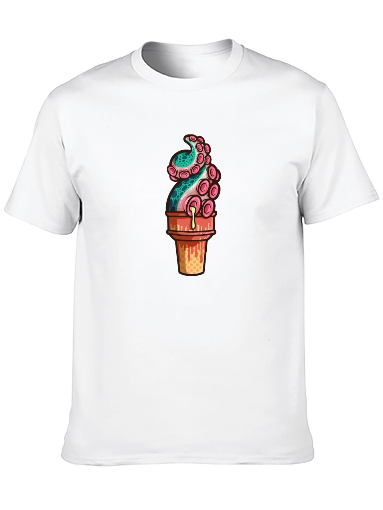 Octopus Ice Cream Graphic Tee