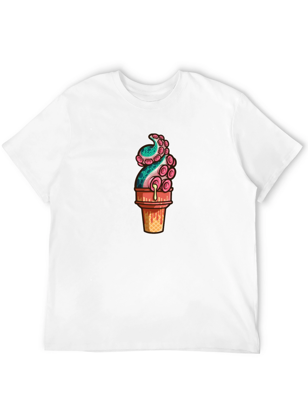 Octopus Ice Cream Graphic Tee