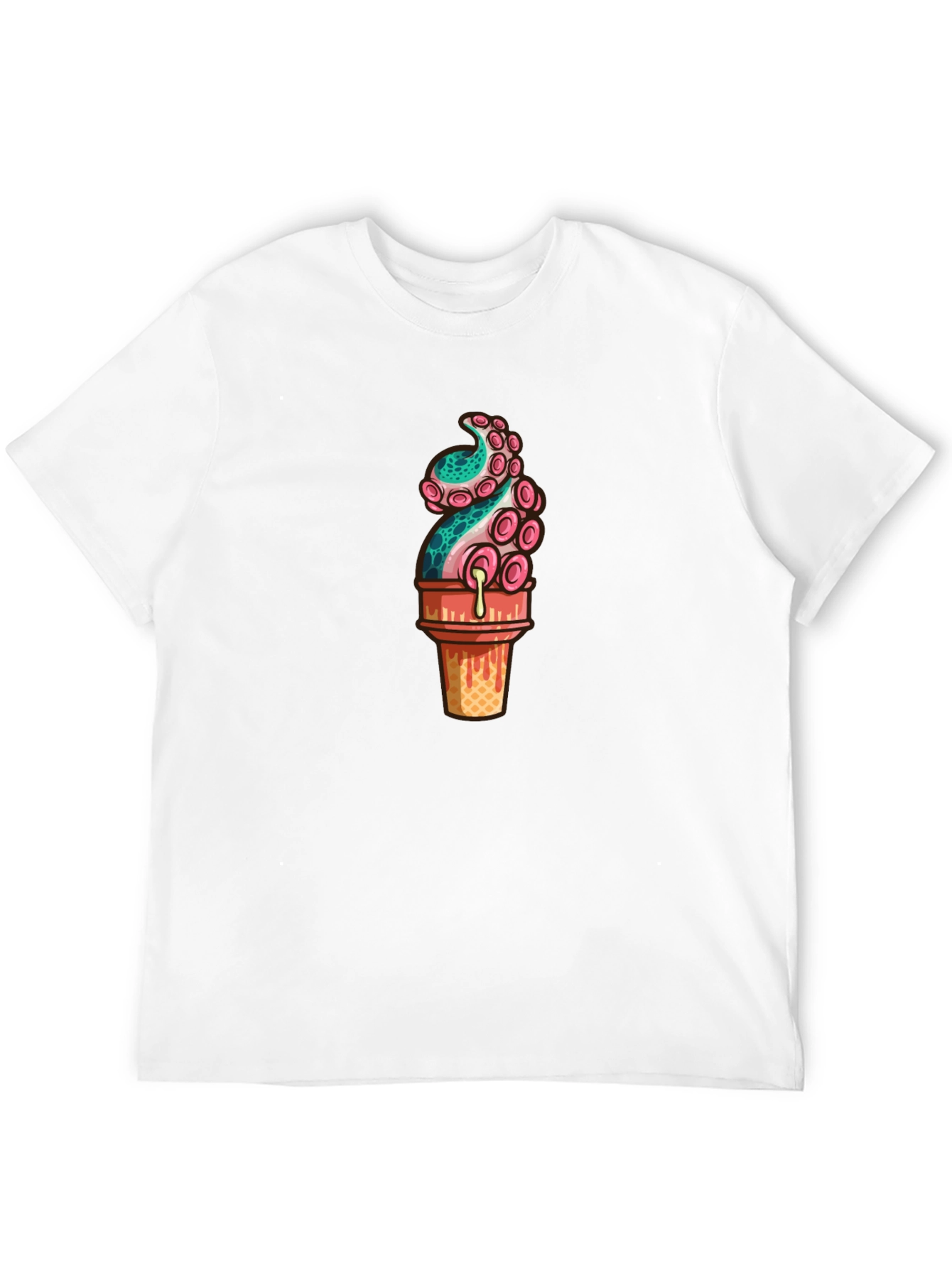 Octopus Ice Cream Graphic Tee