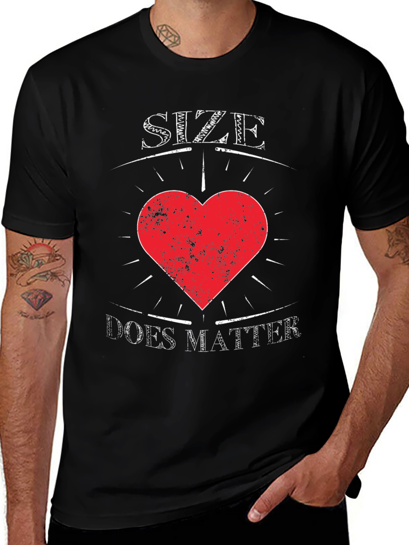 Size Does Matter Graphic Tee