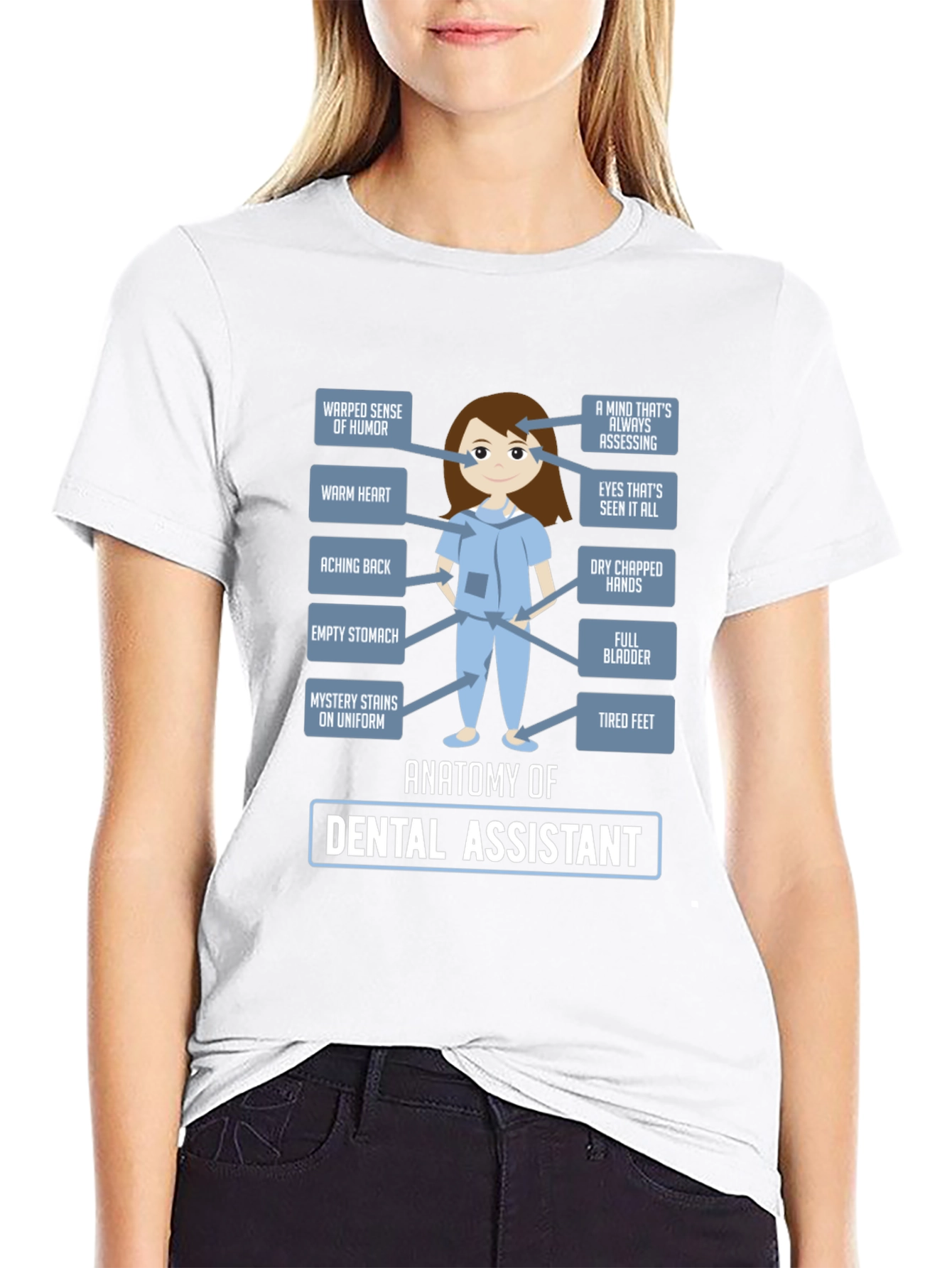 Anatomy of a Dental Assistant T-Shirt