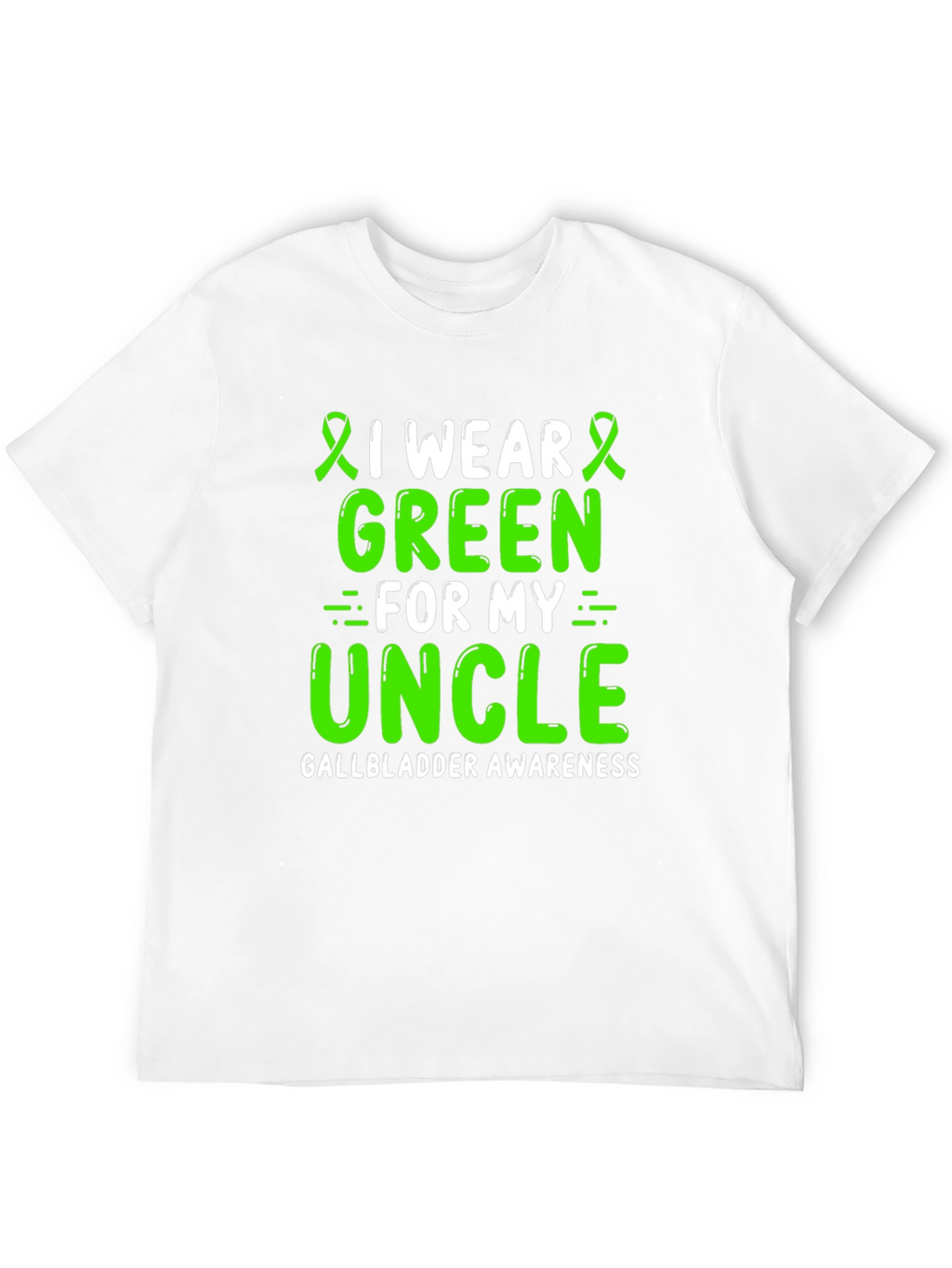 Green Gallbladder Awareness T-Shirt