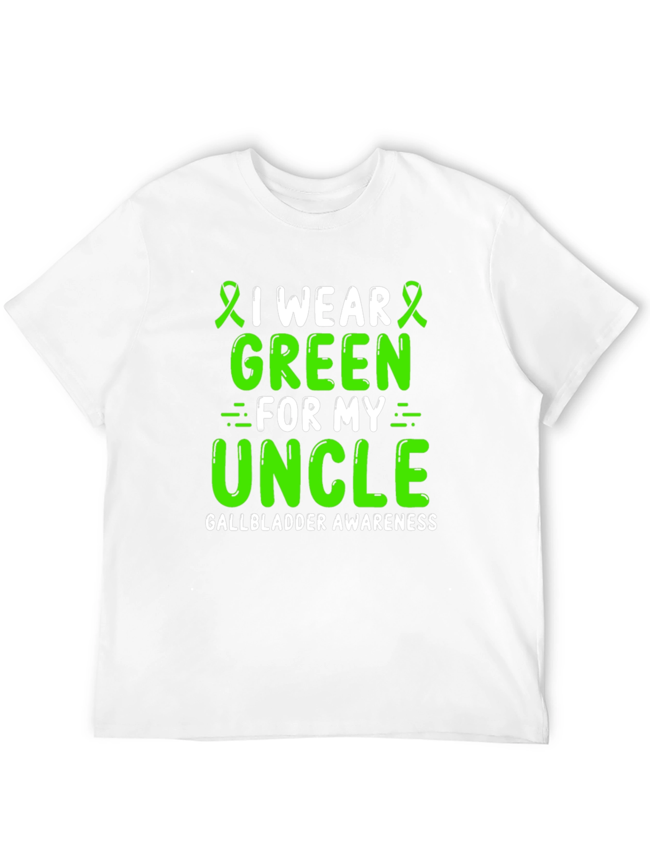 Green Gallbladder Awareness T-Shirt