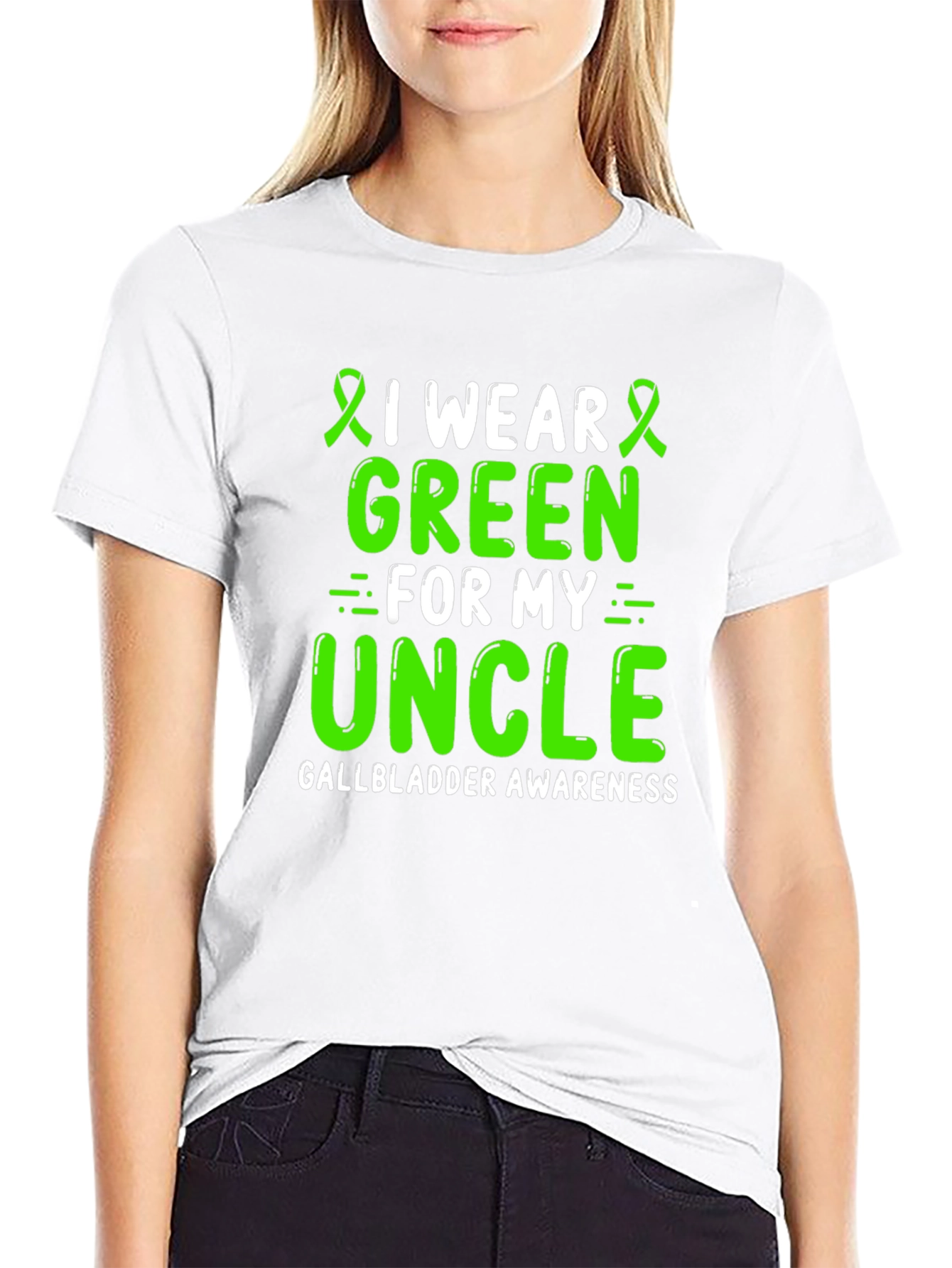 Green Gallbladder Awareness T-Shirt