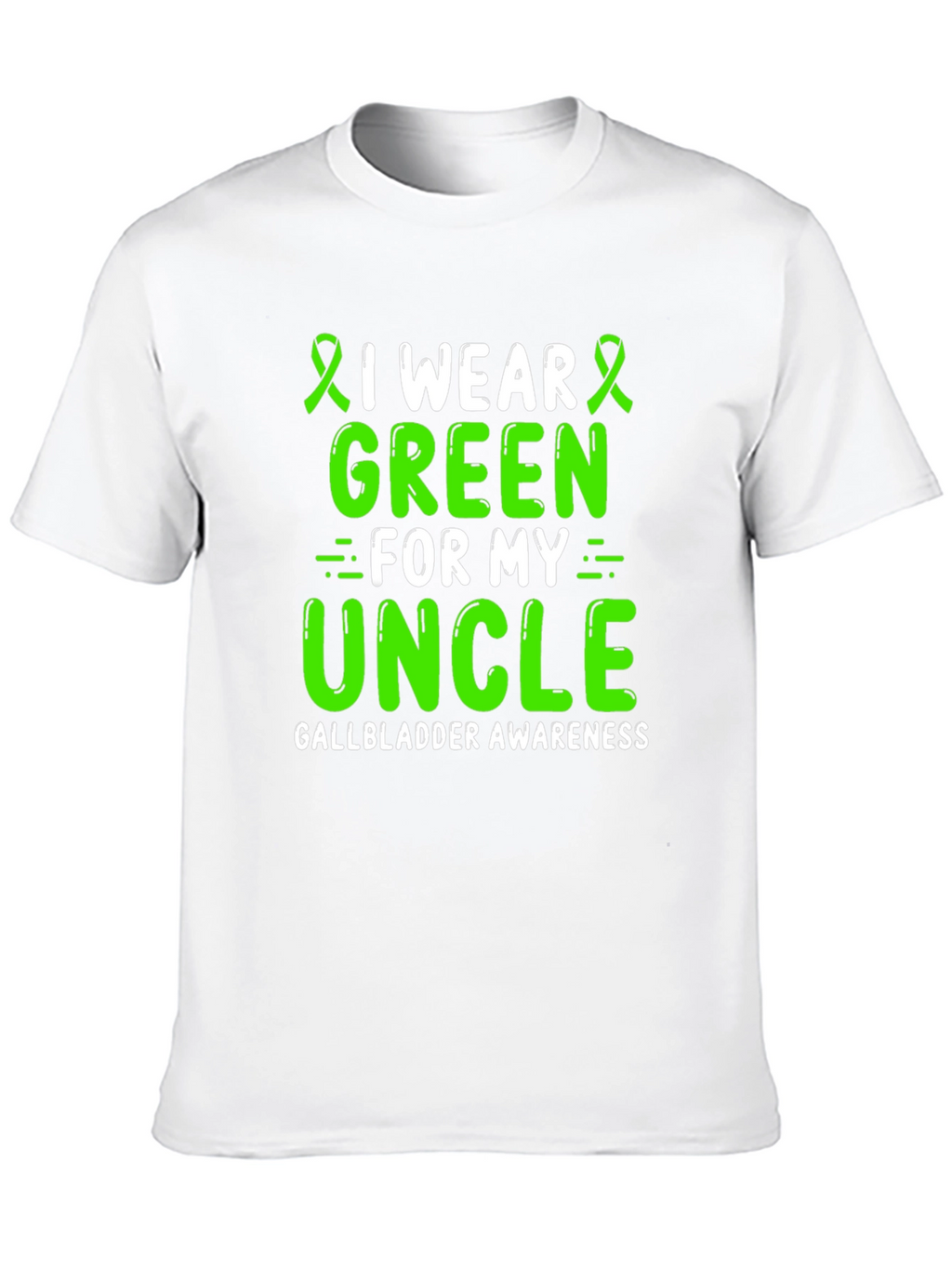 Green Gallbladder Awareness T-Shirt